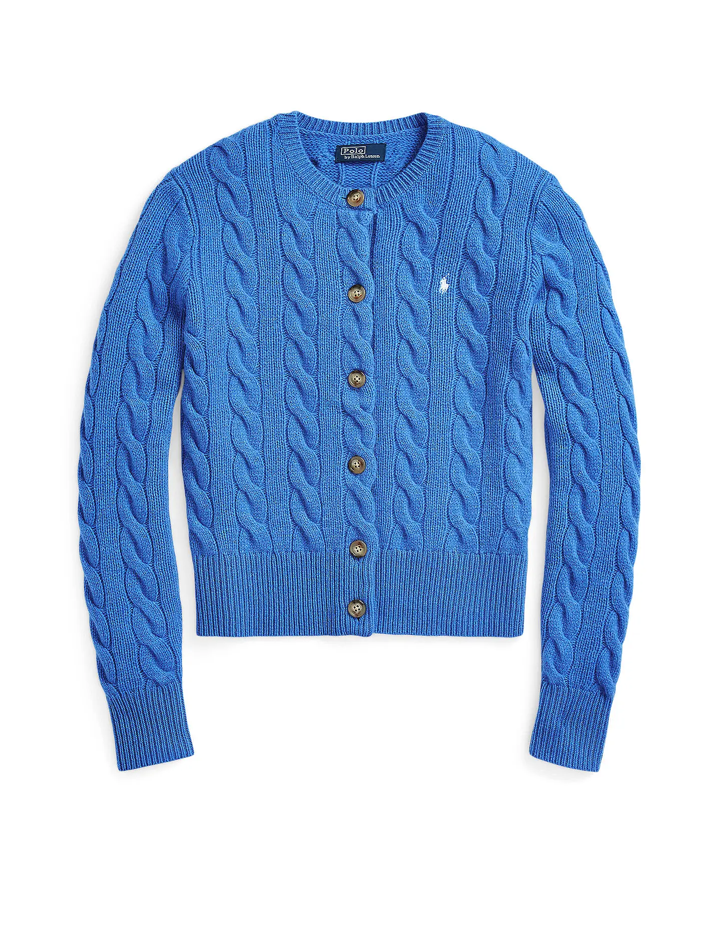 POLO RALPH LAUREN | Cardigan Slim Fit | blau