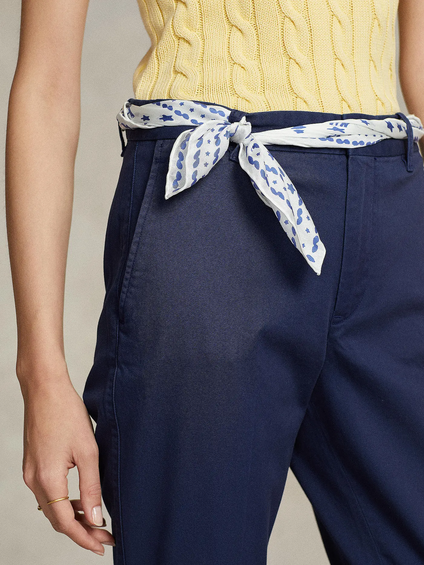 POLO RALPH LAUREN | Chino Slim Fit 7/8 | dunkelblau