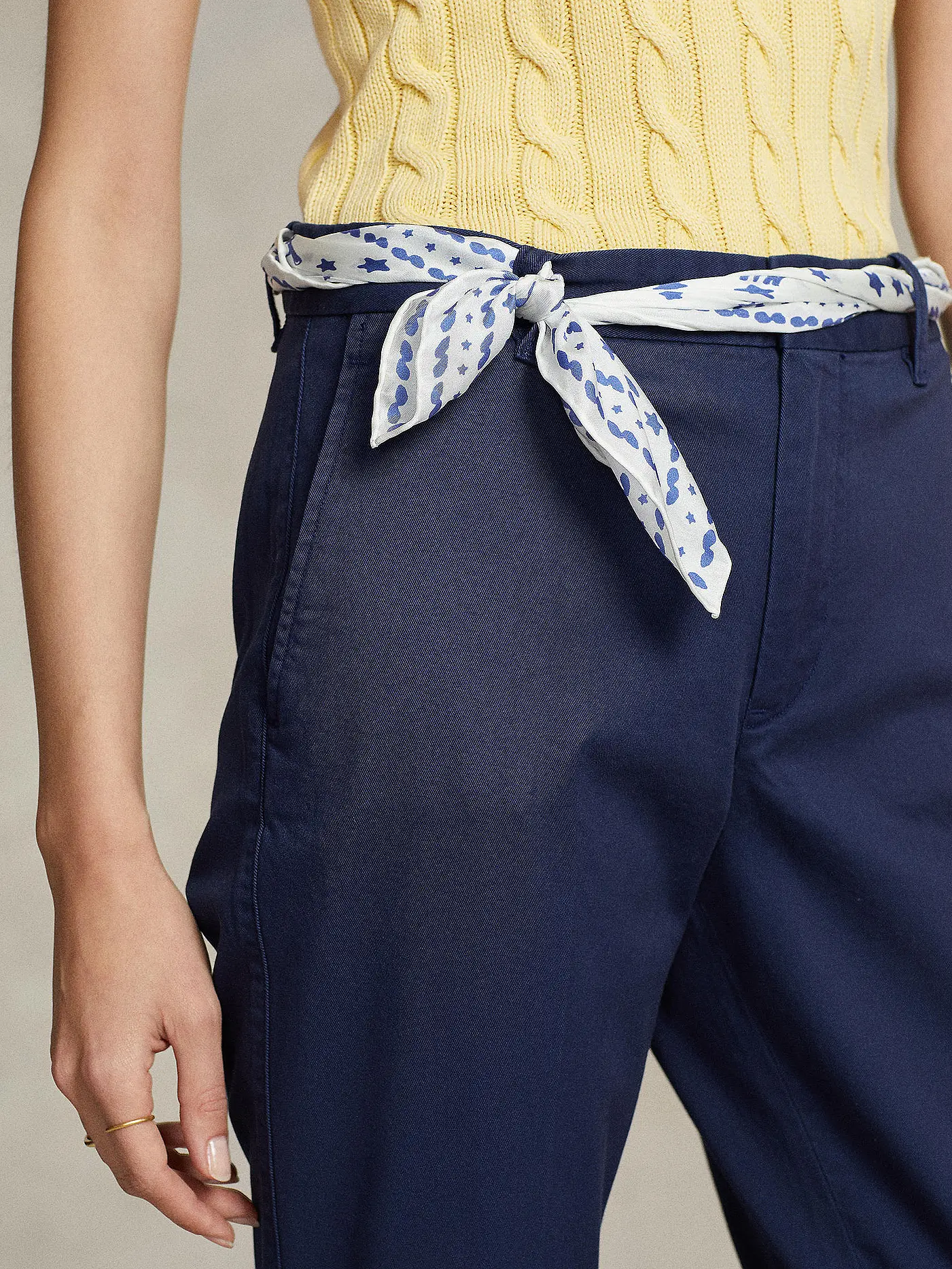POLO RALPH LAUREN | Chino Slim Fit 7/8 | dunkelblau