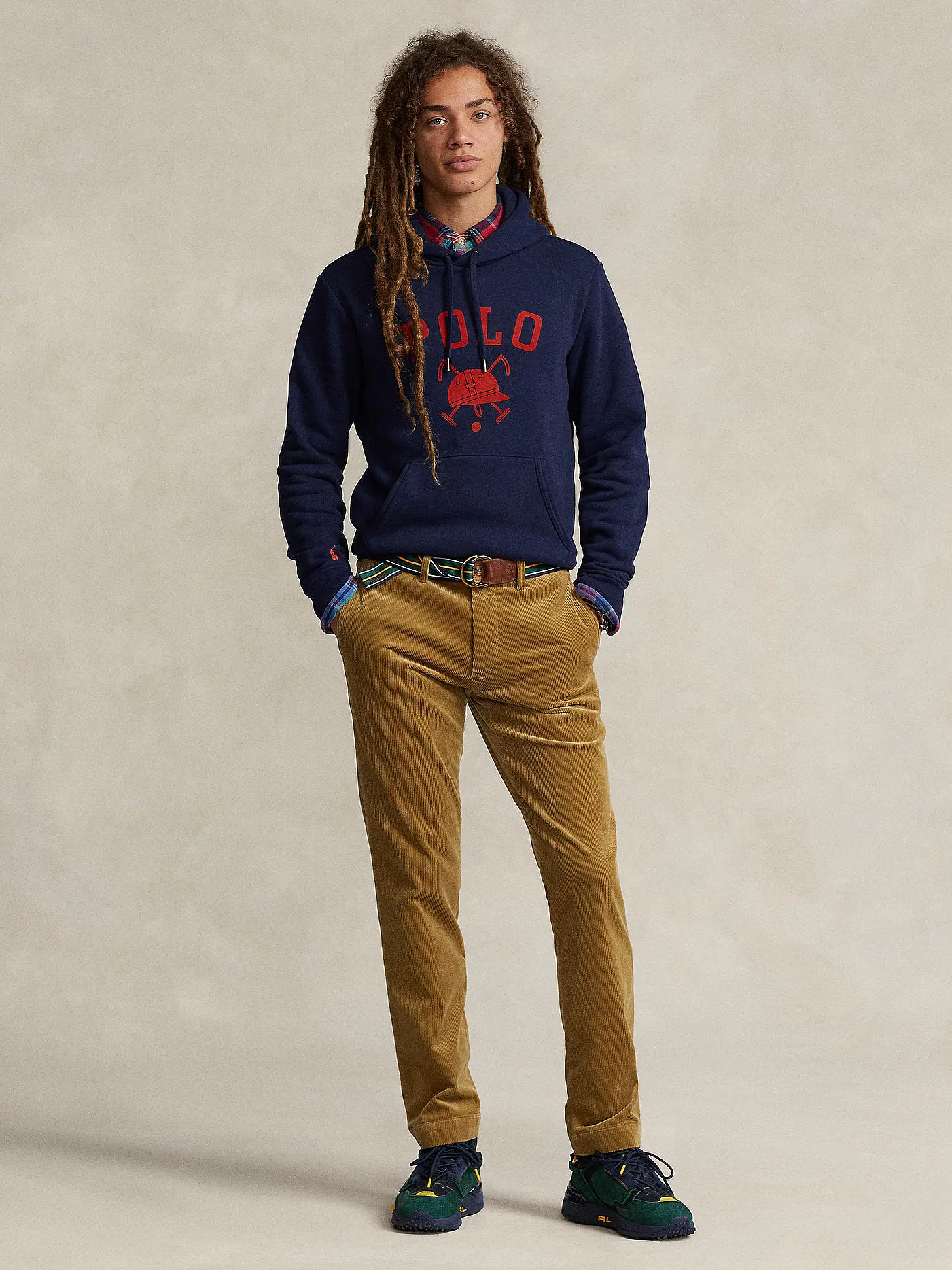 POLO RALPH LAUREN | Cordhose Slim Fit  | camel