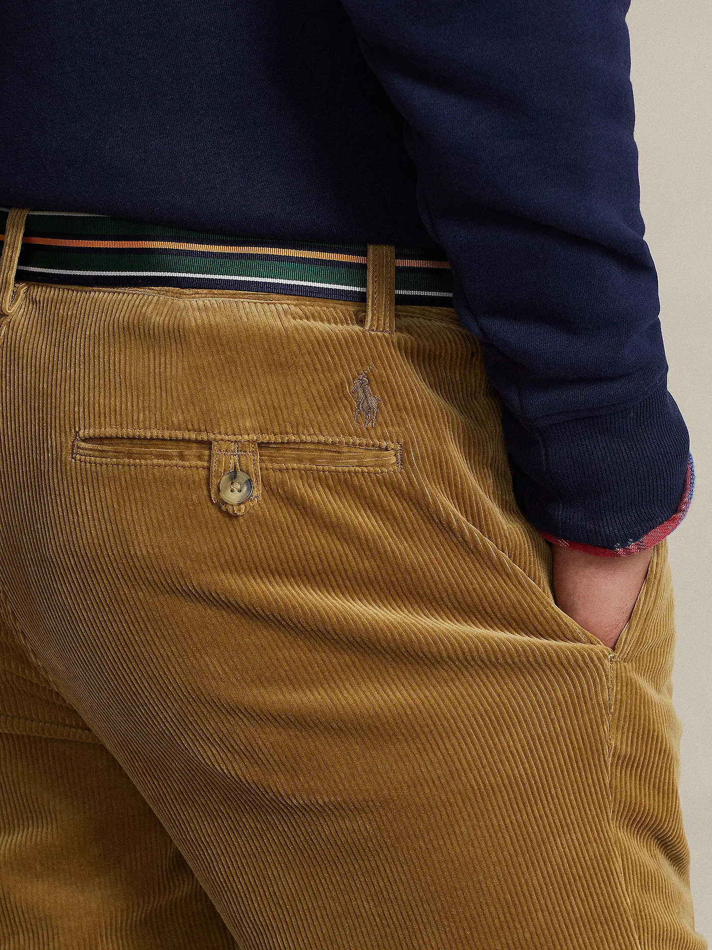 POLO RALPH LAUREN | Cordhose Slim Fit  | camel