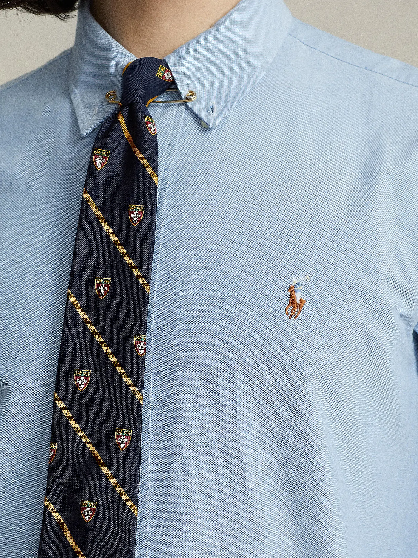 POLO RALPH LAUREN | Hemd Custom Fit  | hellblau