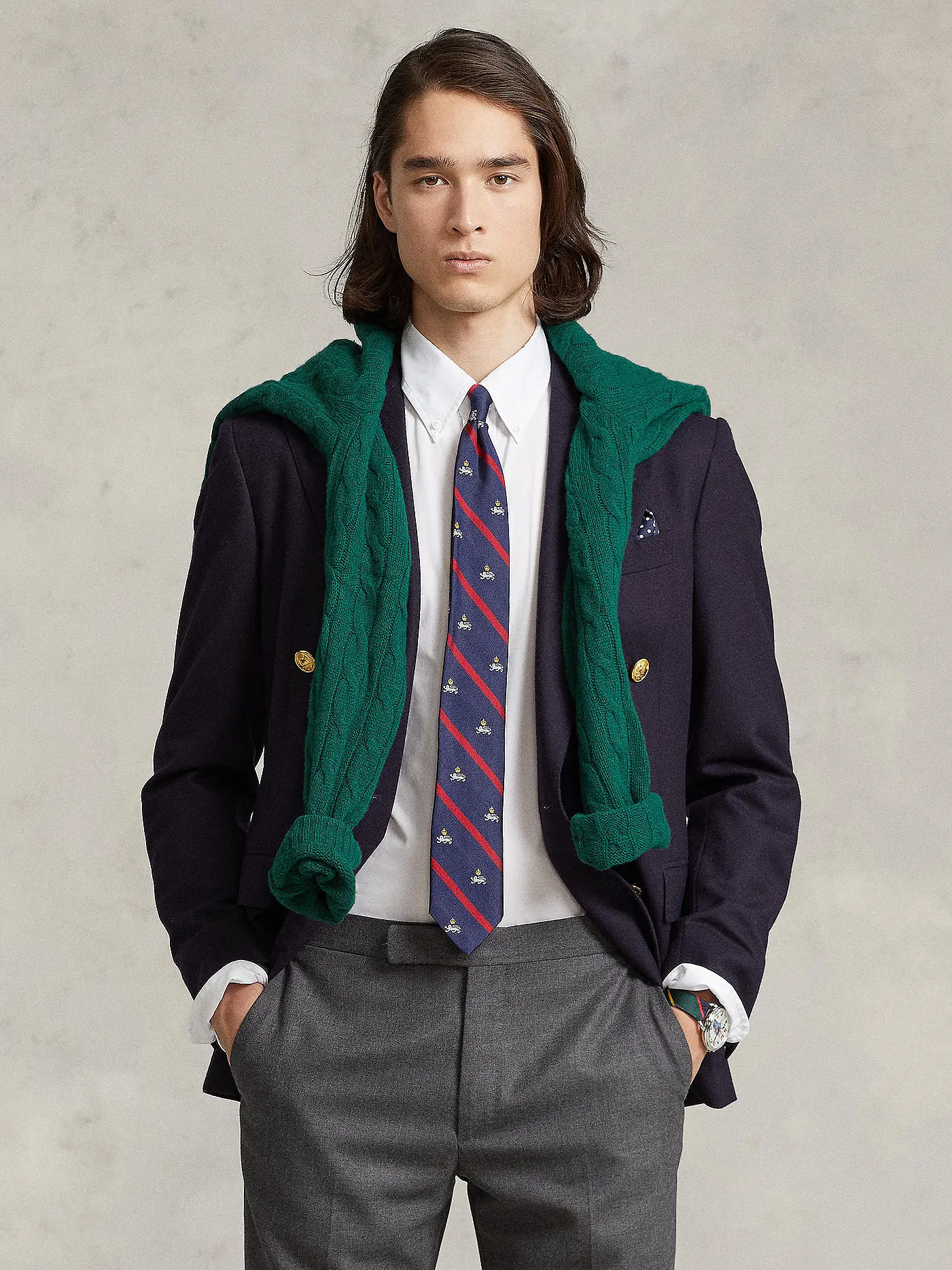 POLO RALPH LAUREN | Hemd Custom Fit | weiss
