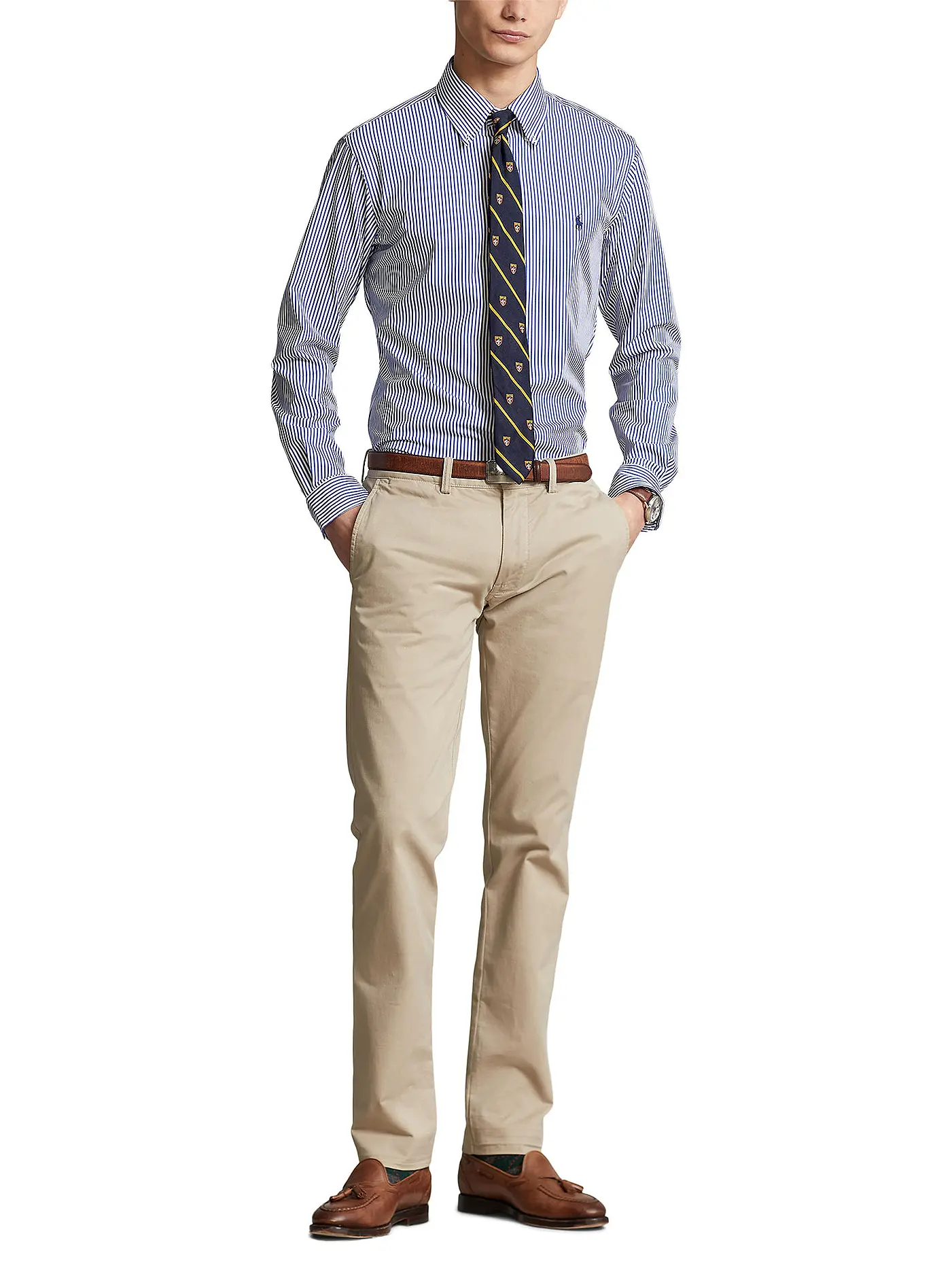 POLO RALPH LAUREN | Hemd Custom Fit | blau