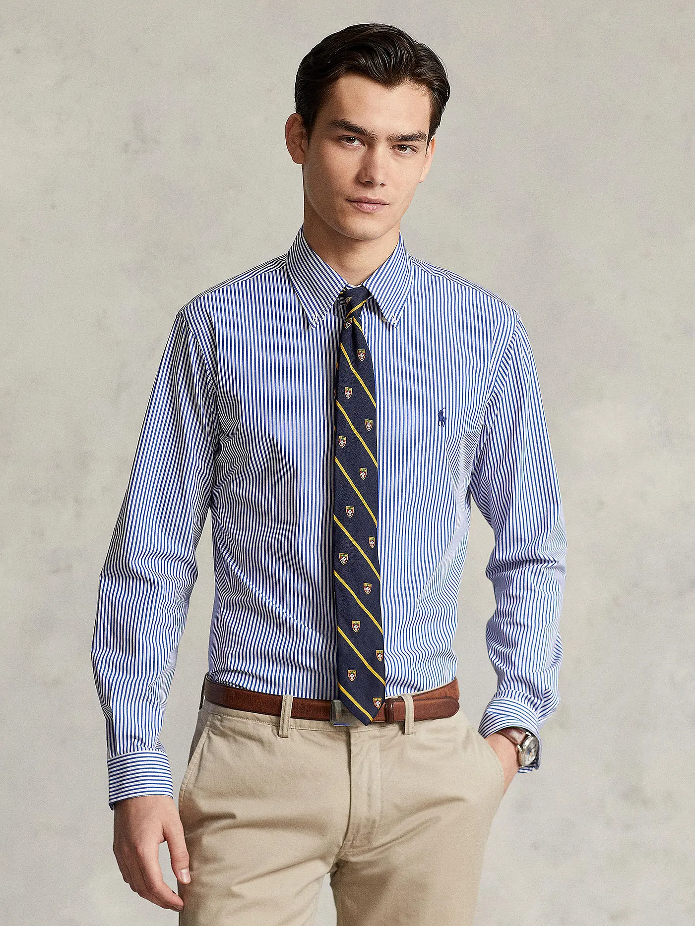POLO RALPH LAUREN | Hemd Custom Fit | blau