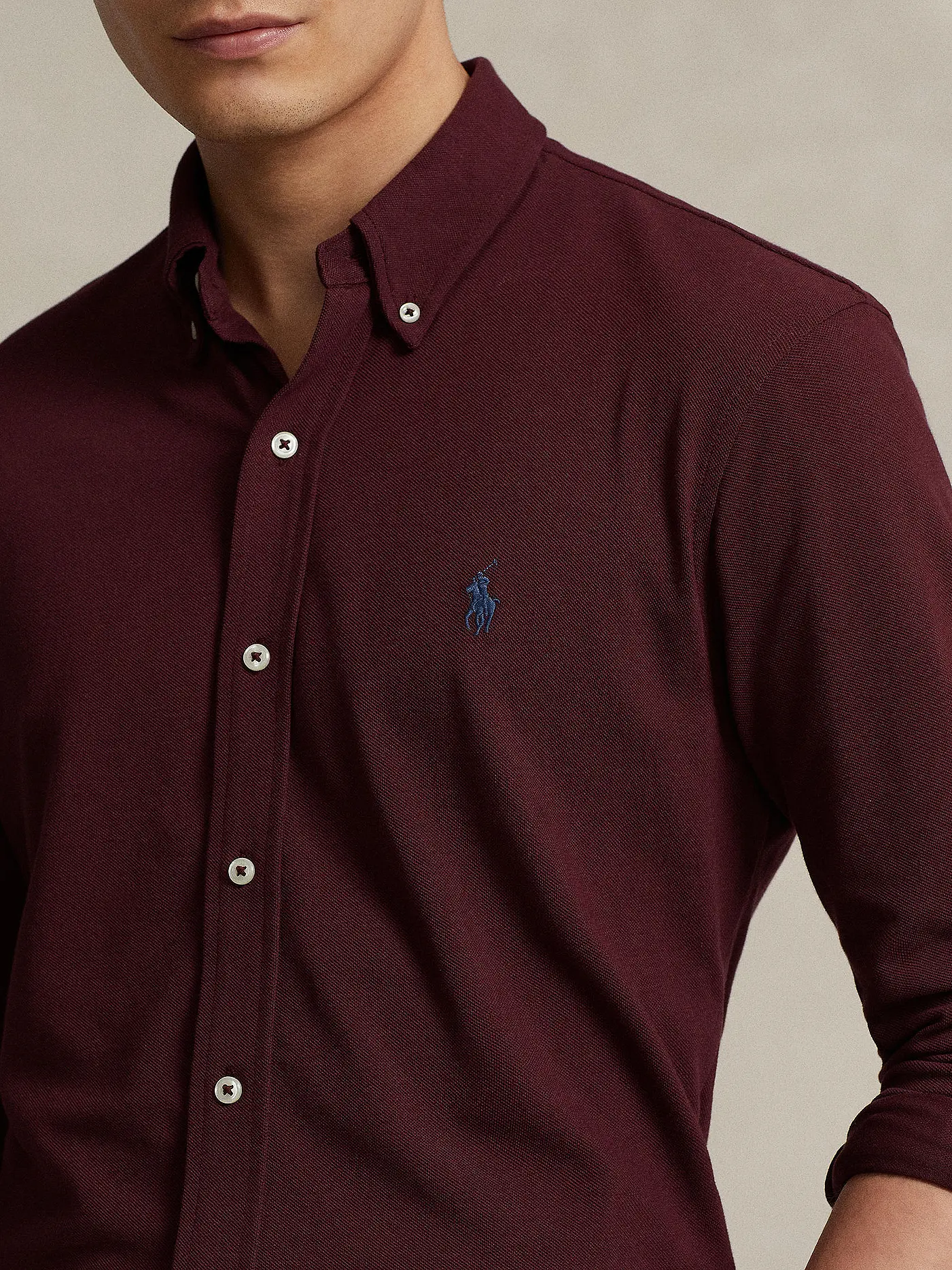 POLO RALPH LAUREN | Hemd Modern Fit | rot