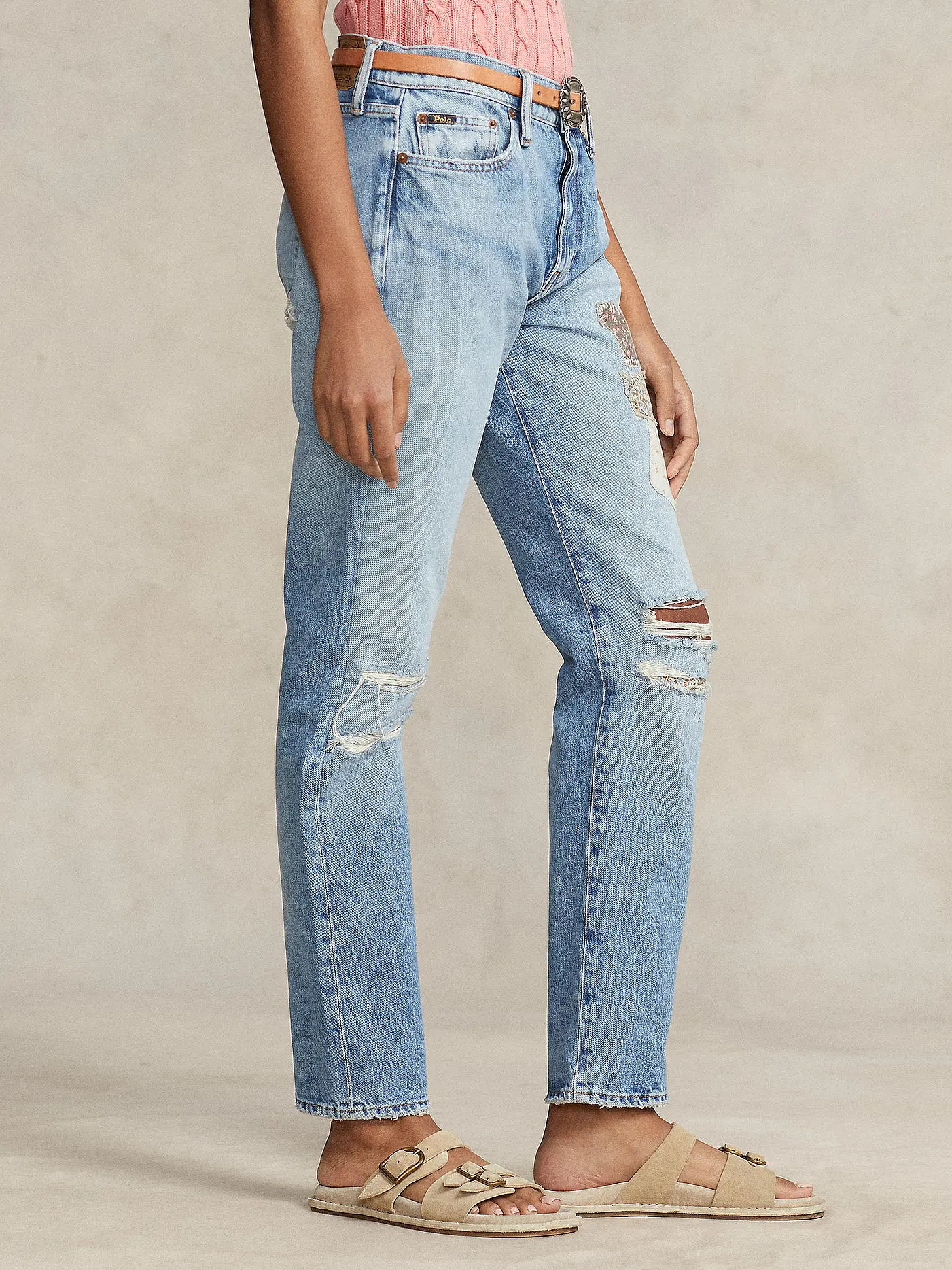 POLO RALPH LAUREN | Jeans Boyfriend Fit | blau