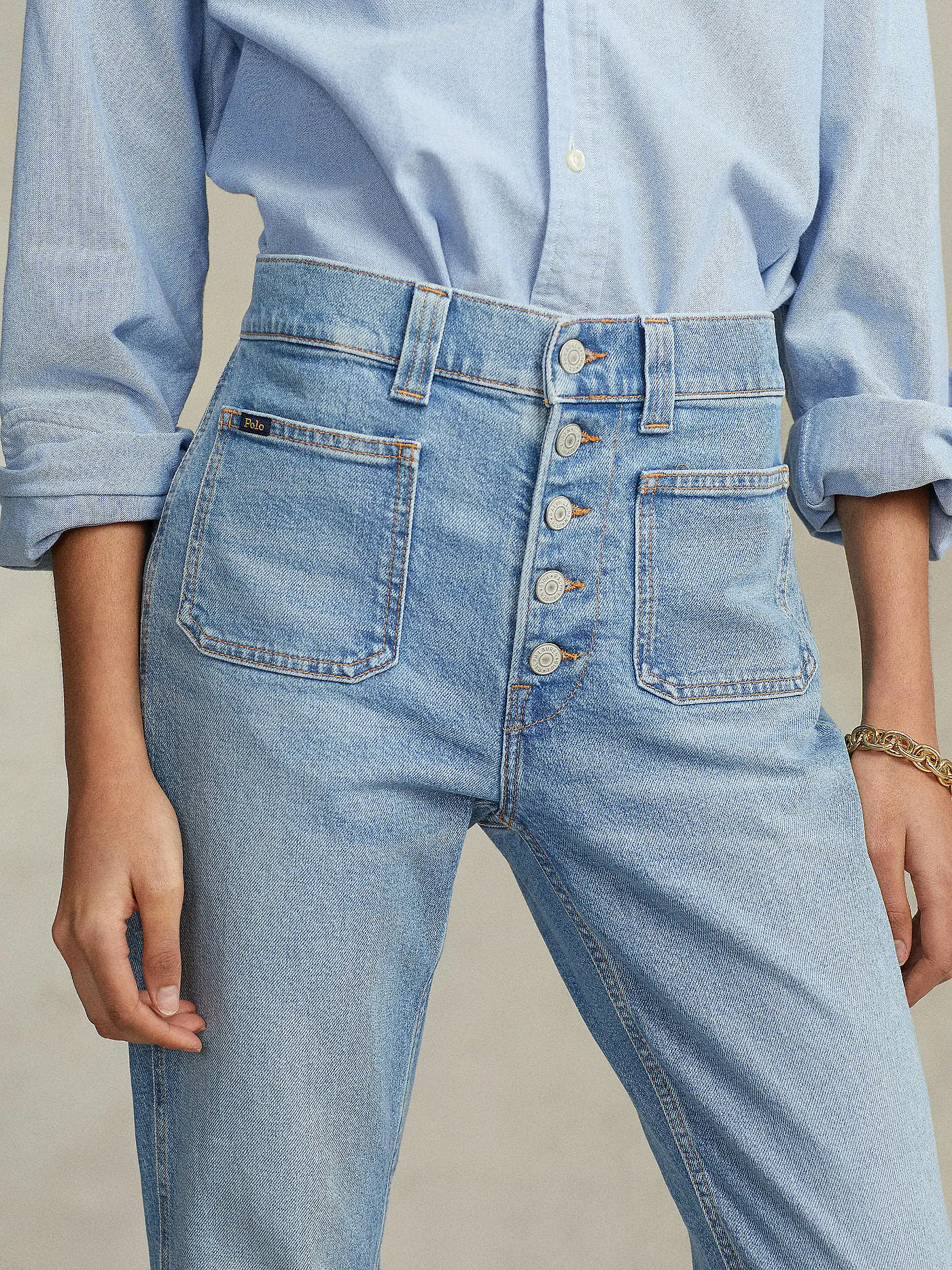 POLO RALPH LAUREN | Jeans Skinny Fit  | blau