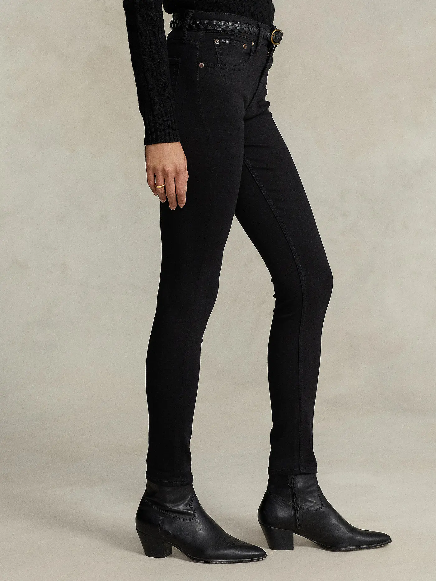 POLO RALPH LAUREN | Jeans Skinny Fit Tompkins  | schwarz