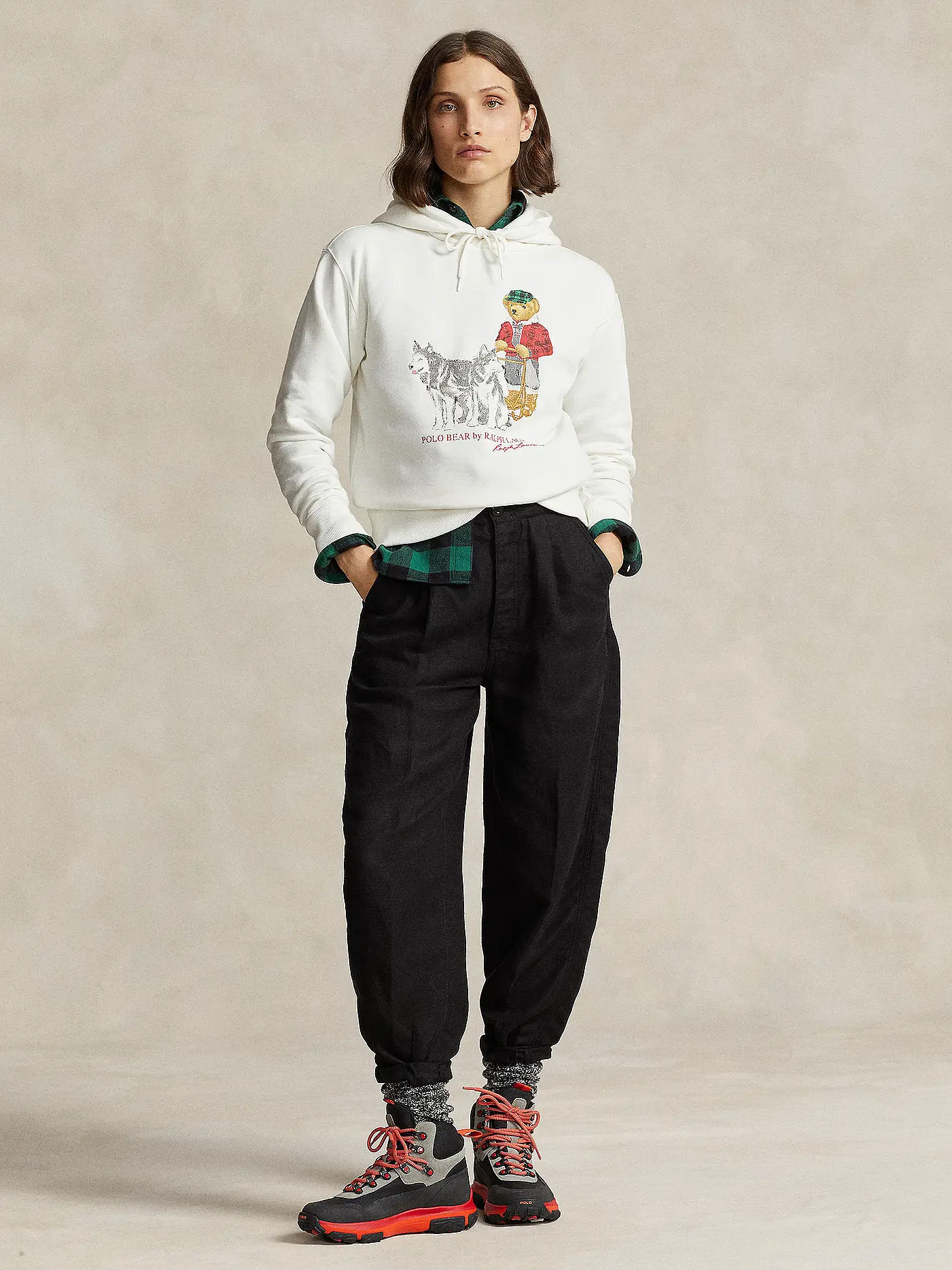 POLO RALPH LAUREN | Kapuzensweater - Hoodie | hellgrau