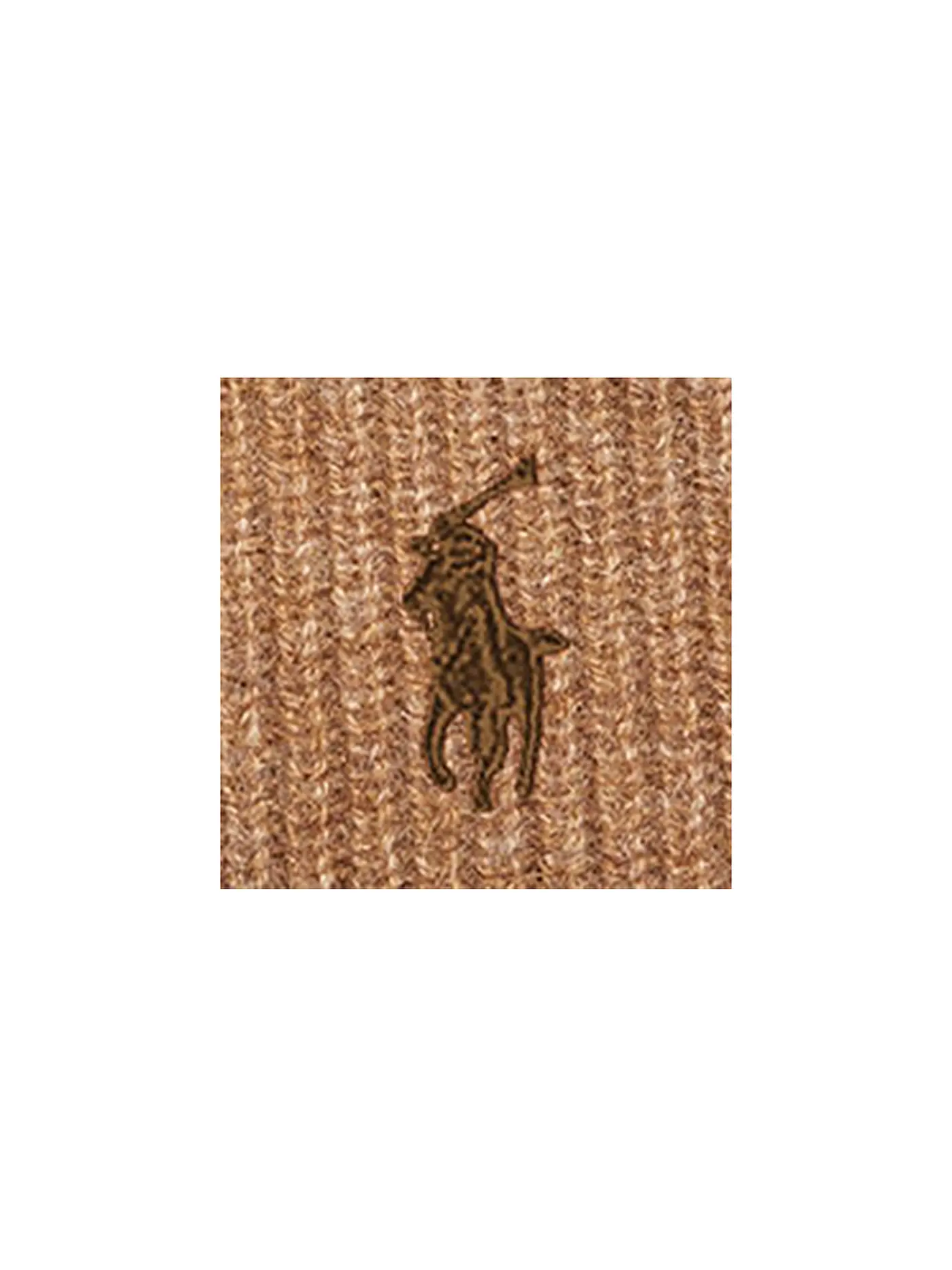 POLO RALPH LAUREN | Kaschmirmütze - Haube  | camel