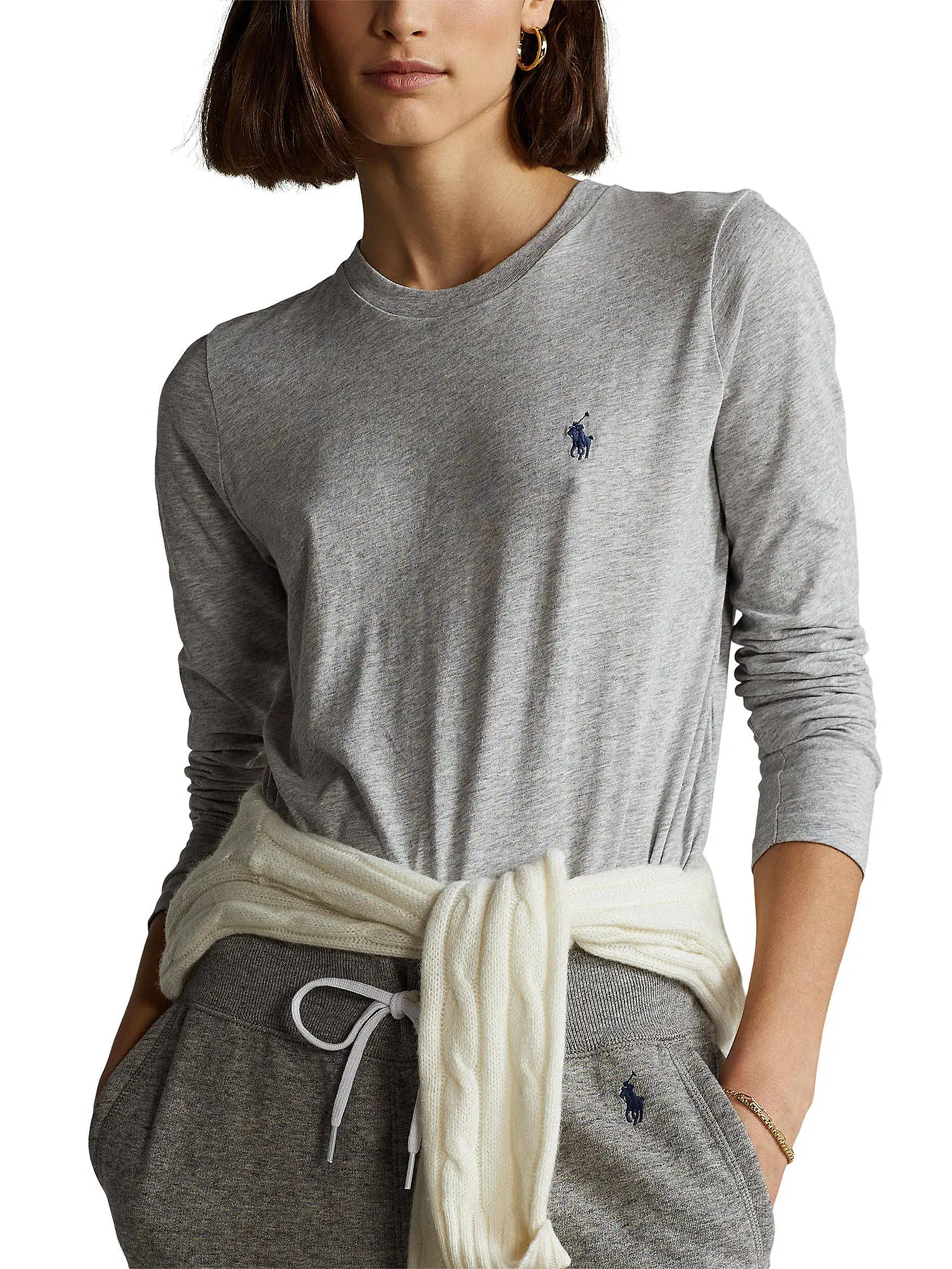 POLO RALPH LAUREN | Langarmshirt | grau