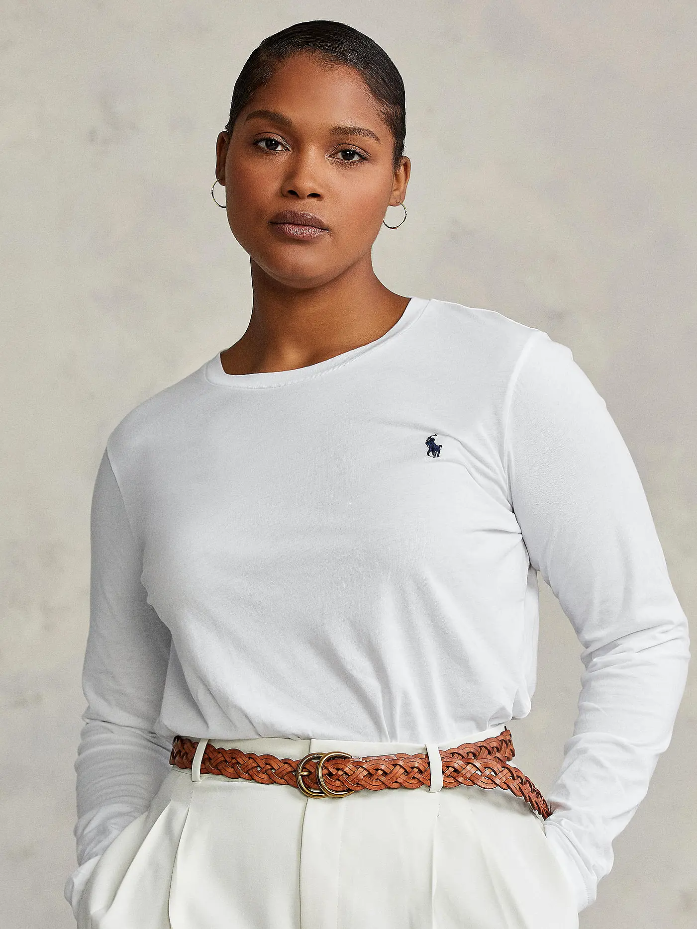POLO RALPH LAUREN | Langarmshirt | weiss