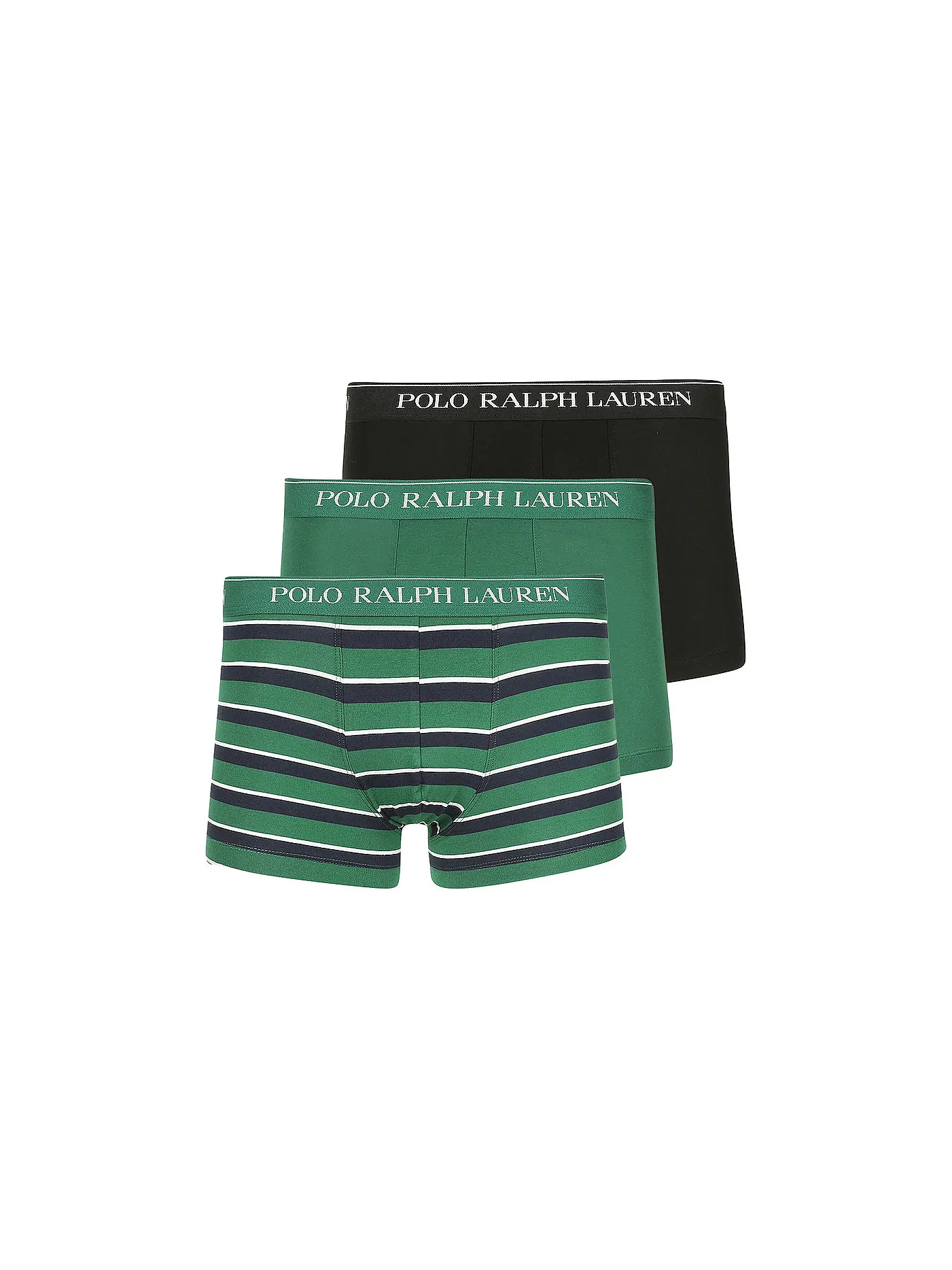 POLO RALPH LAUREN | Pant 3er Pkg black green | schwarz