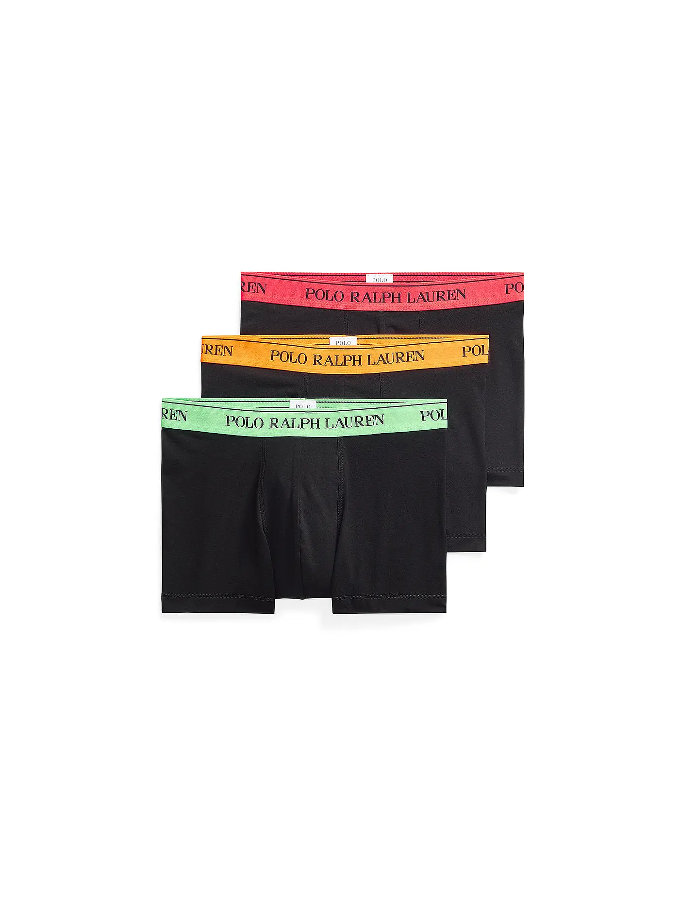 POLO RALPH LAUREN | Pants 3er Pkg black green orange red | schwarz