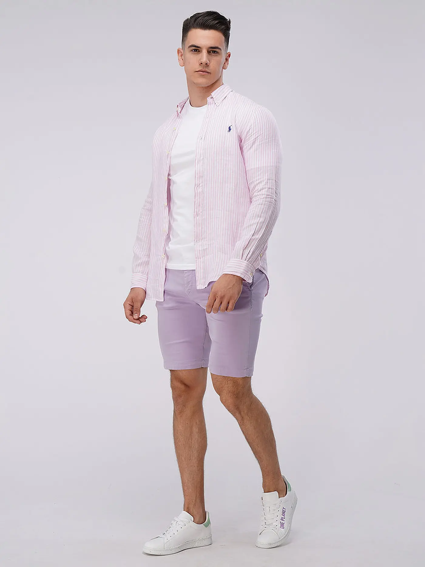 POLO RALPH LAUREN | Poloshirt Custom Fit  | rot