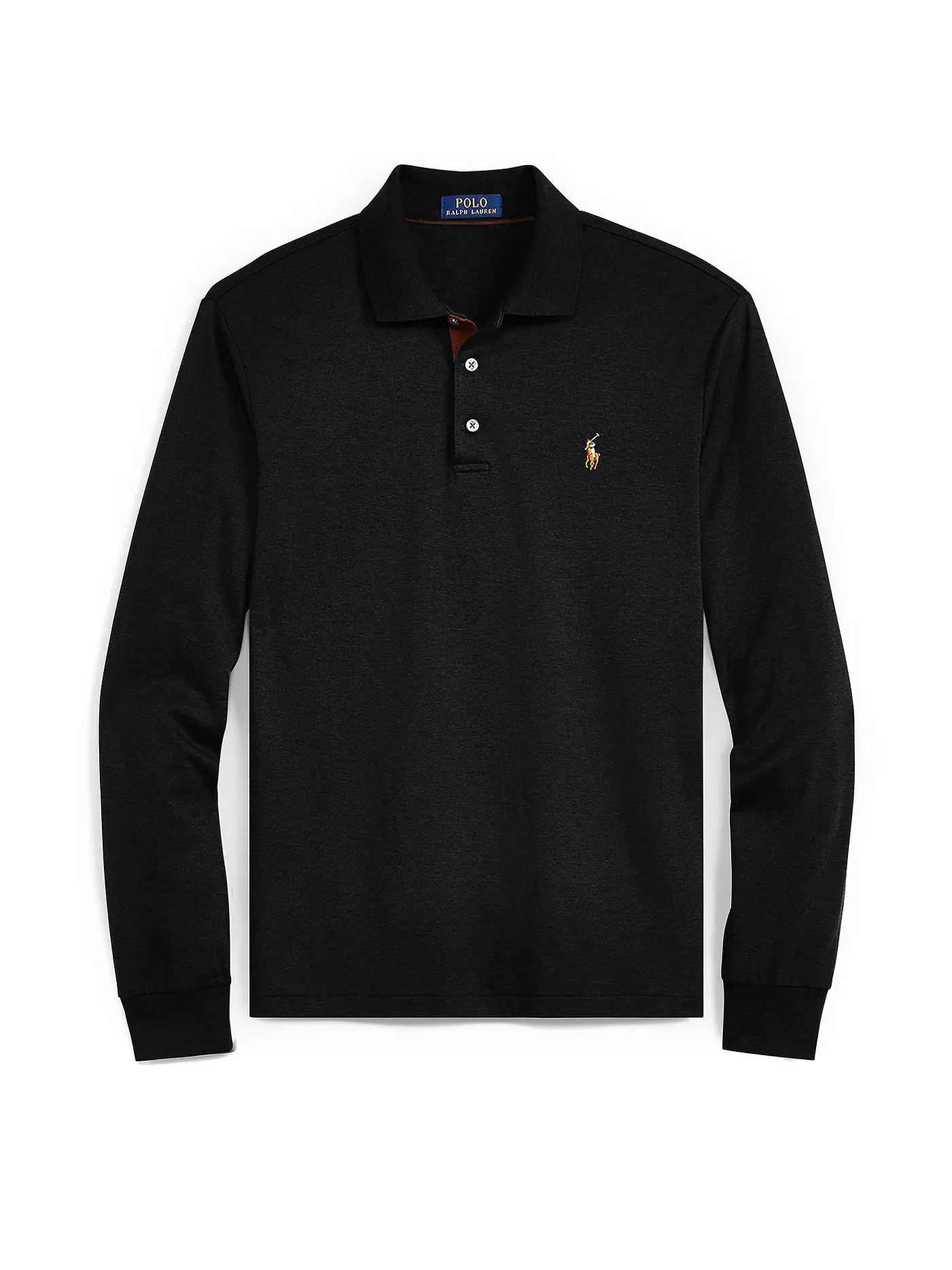 POLO RALPH LAUREN | Poloshirt Custom Slim Fit | schwarz