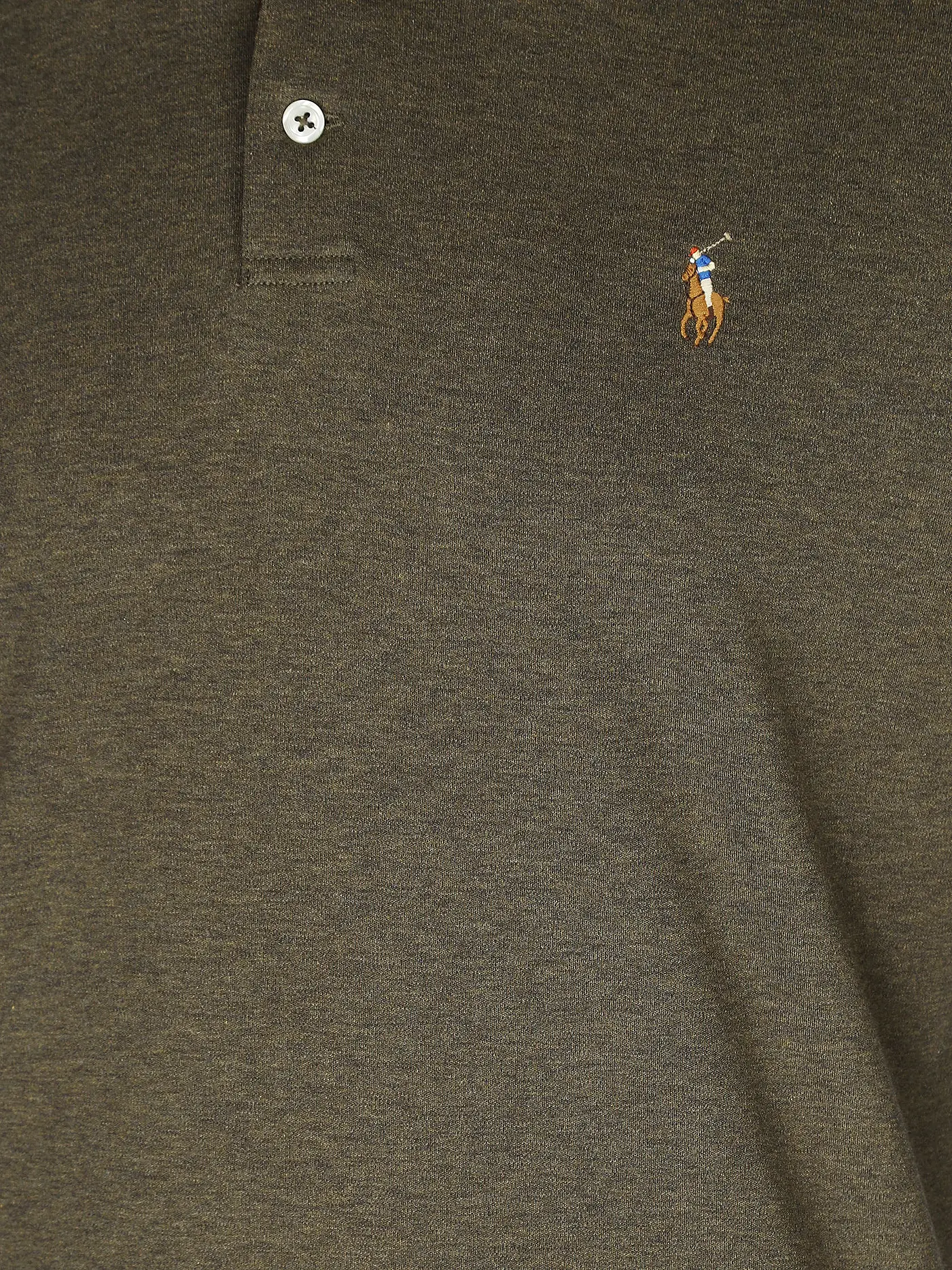 POLO RALPH LAUREN | Poloshirt Custom Slim Fit | olive