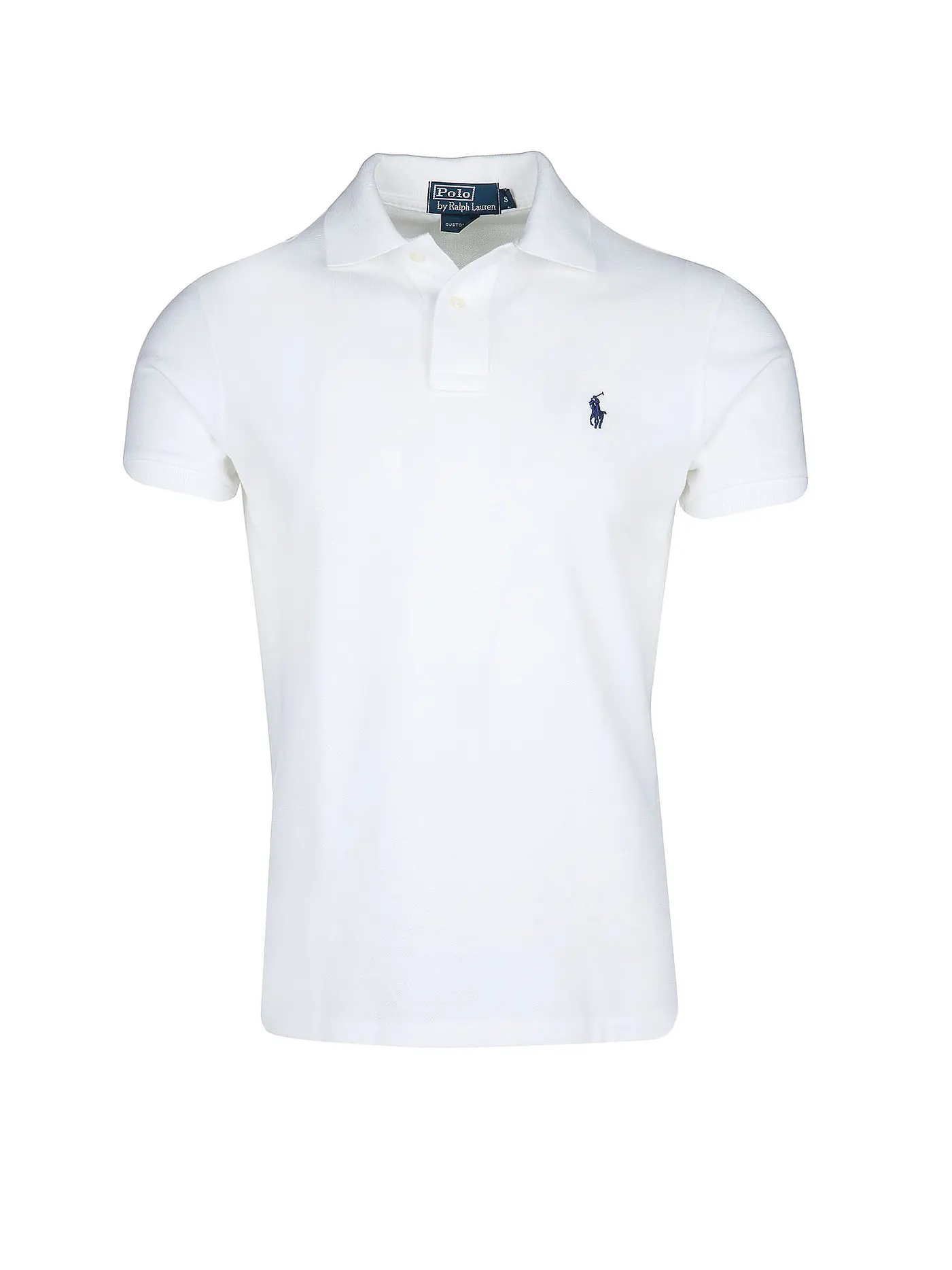 POLO RALPH LAUREN | Poloshirt Custom-Fit | weiss