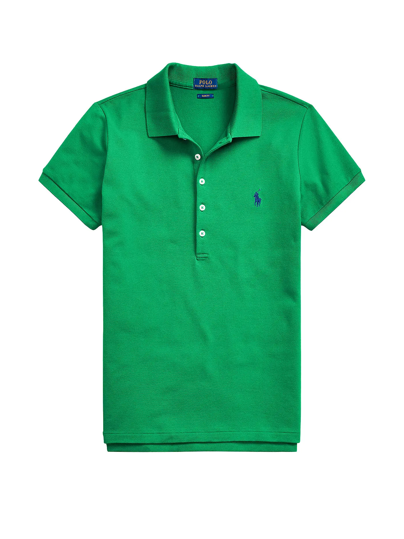 POLO RALPH LAUREN | Poloshirt Slim Fit JULIE | dunkelgrün
