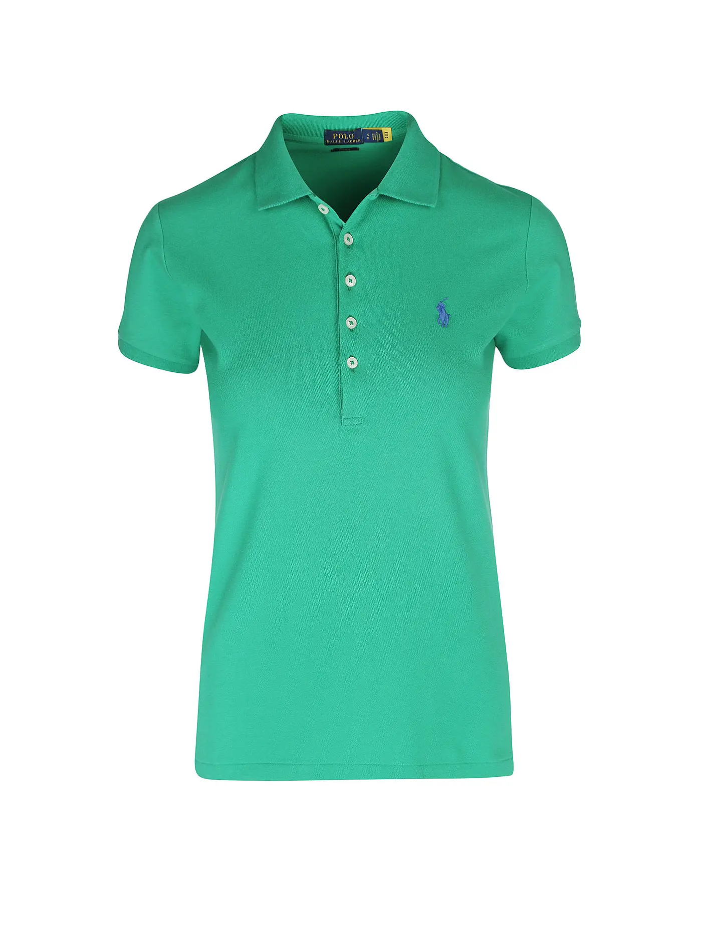 POLO RALPH LAUREN | Poloshirt Slim Fit JULIE | grün