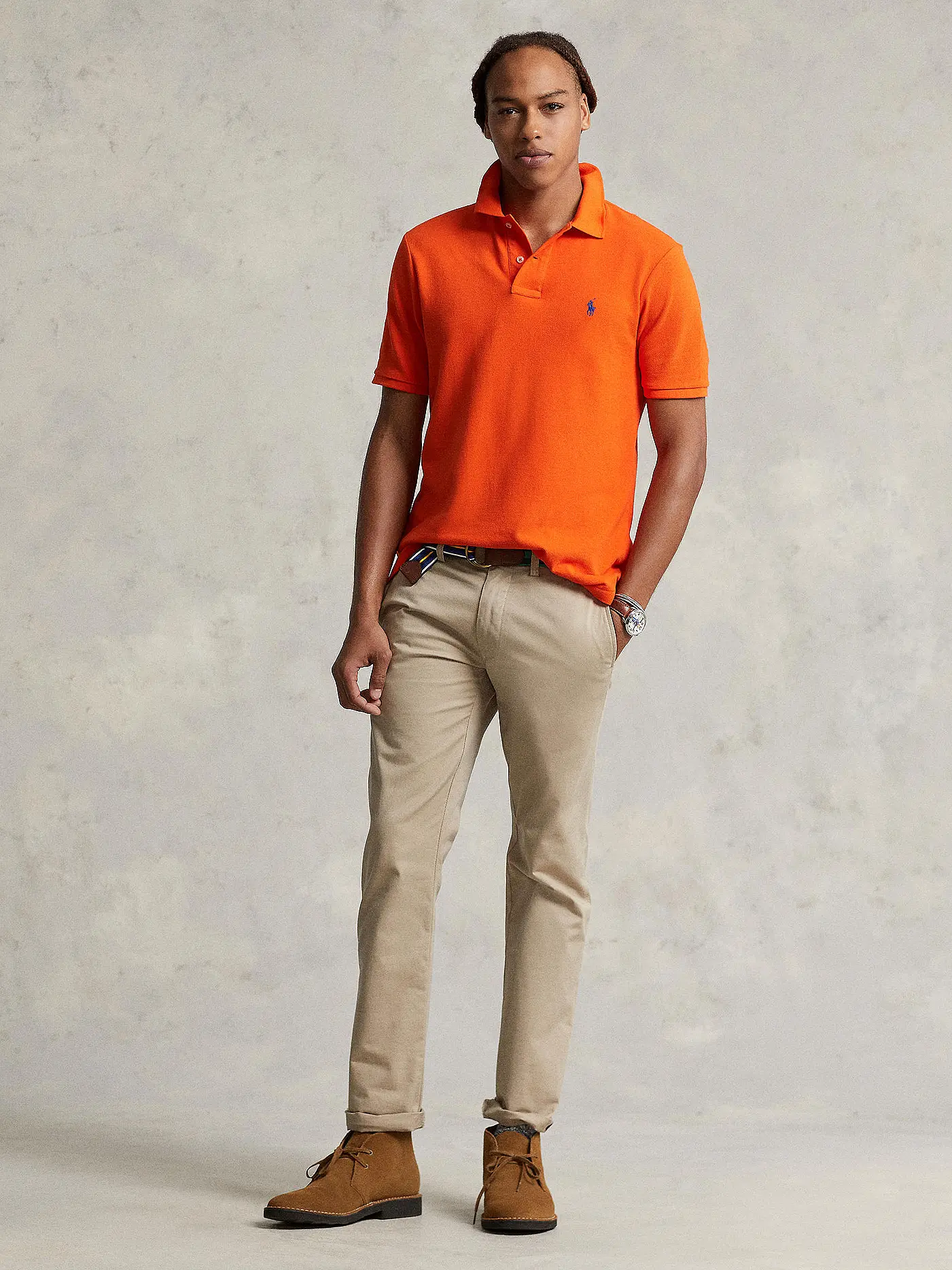 POLO RALPH LAUREN | Poloshirt Slim Fit | orange