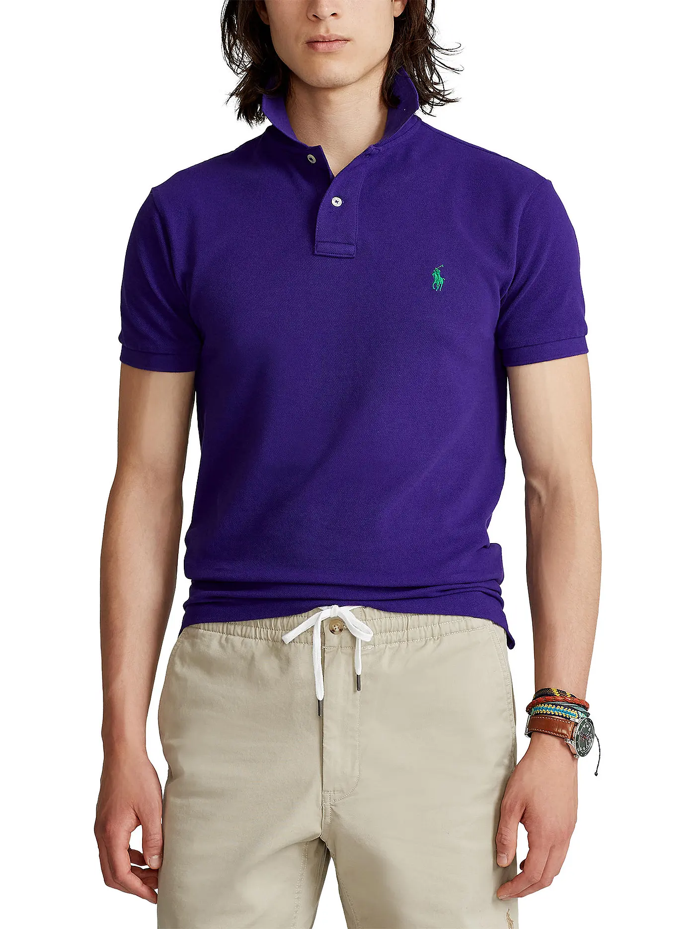 POLO RALPH LAUREN | Poloshirt Slim Fit | lila