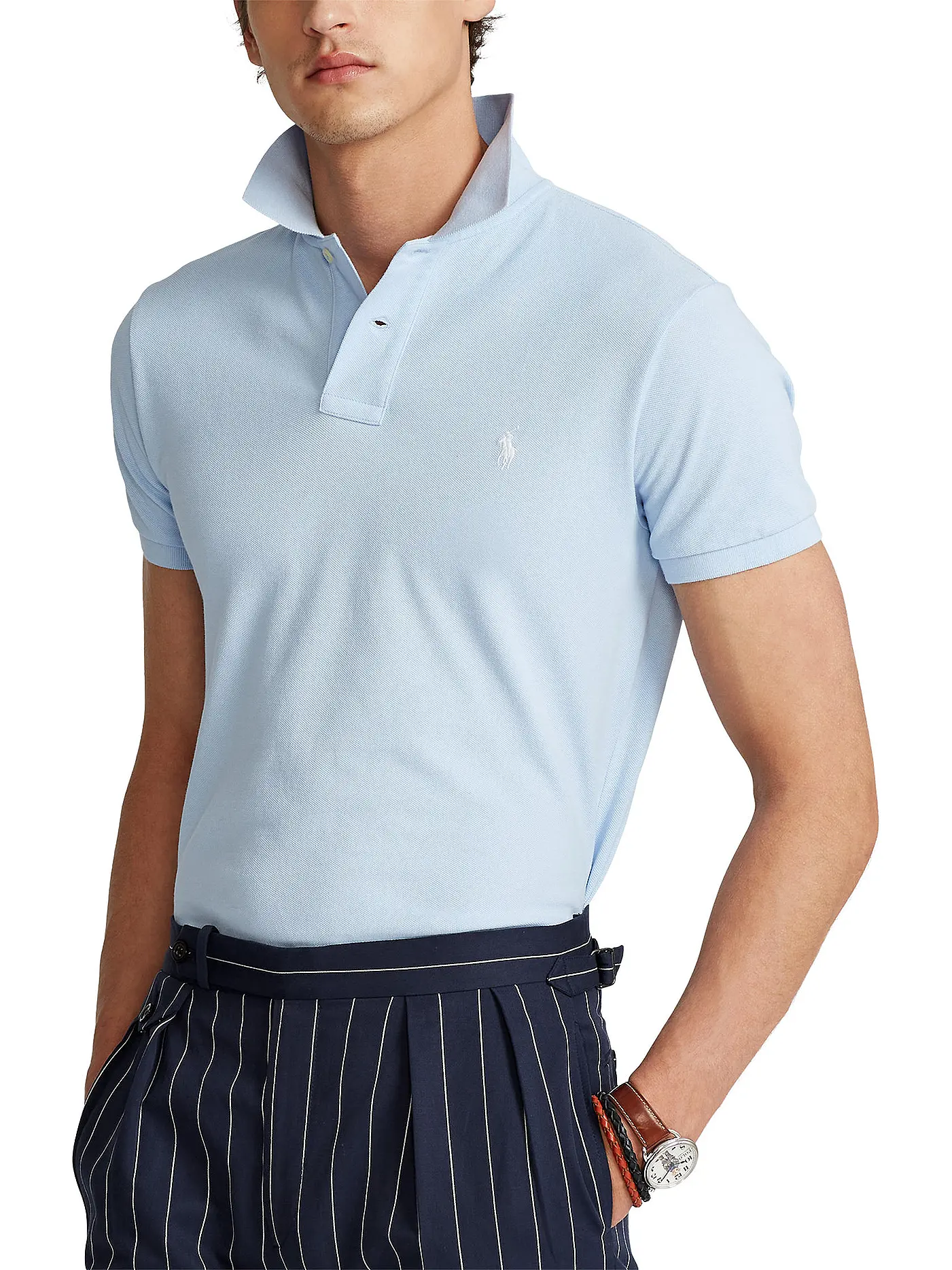 POLO RALPH LAUREN | Poloshirt Slim Fit | hellblau