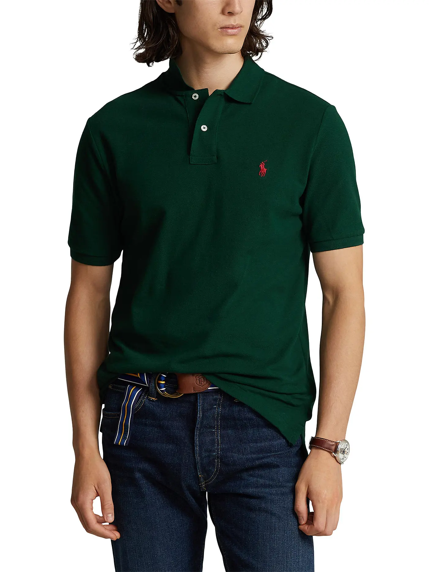 POLO RALPH LAUREN | Poloshirt Slim Fit | grün