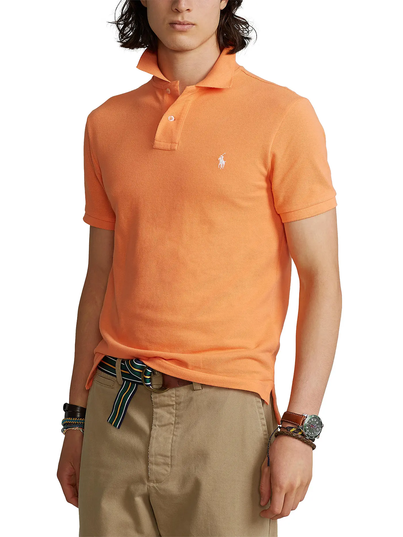 POLO RALPH LAUREN | Poloshirt Slim Fit | orange