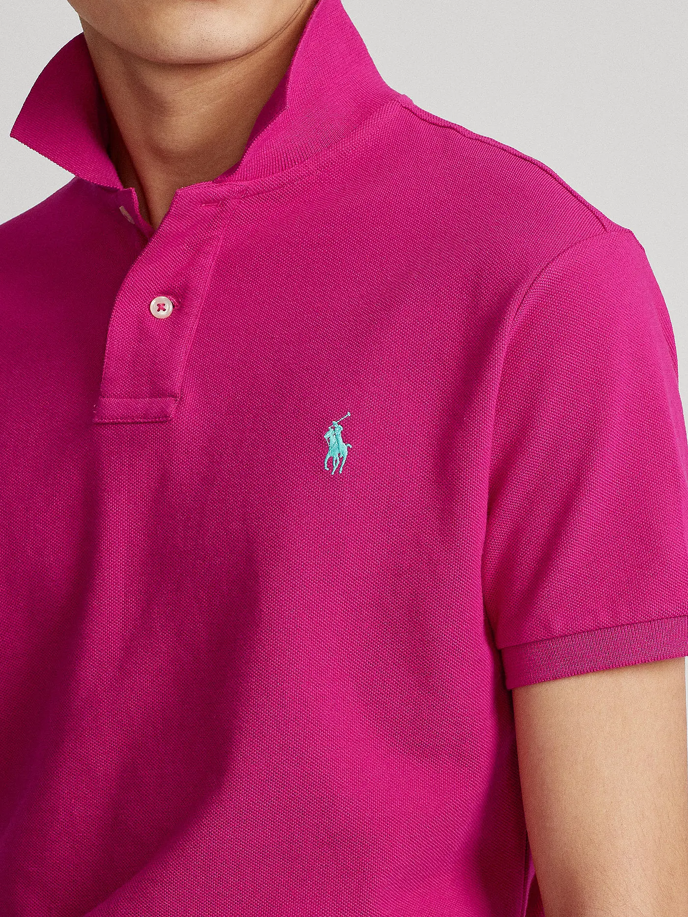 POLO RALPH LAUREN | Poloshirt Slim Fit | rosa