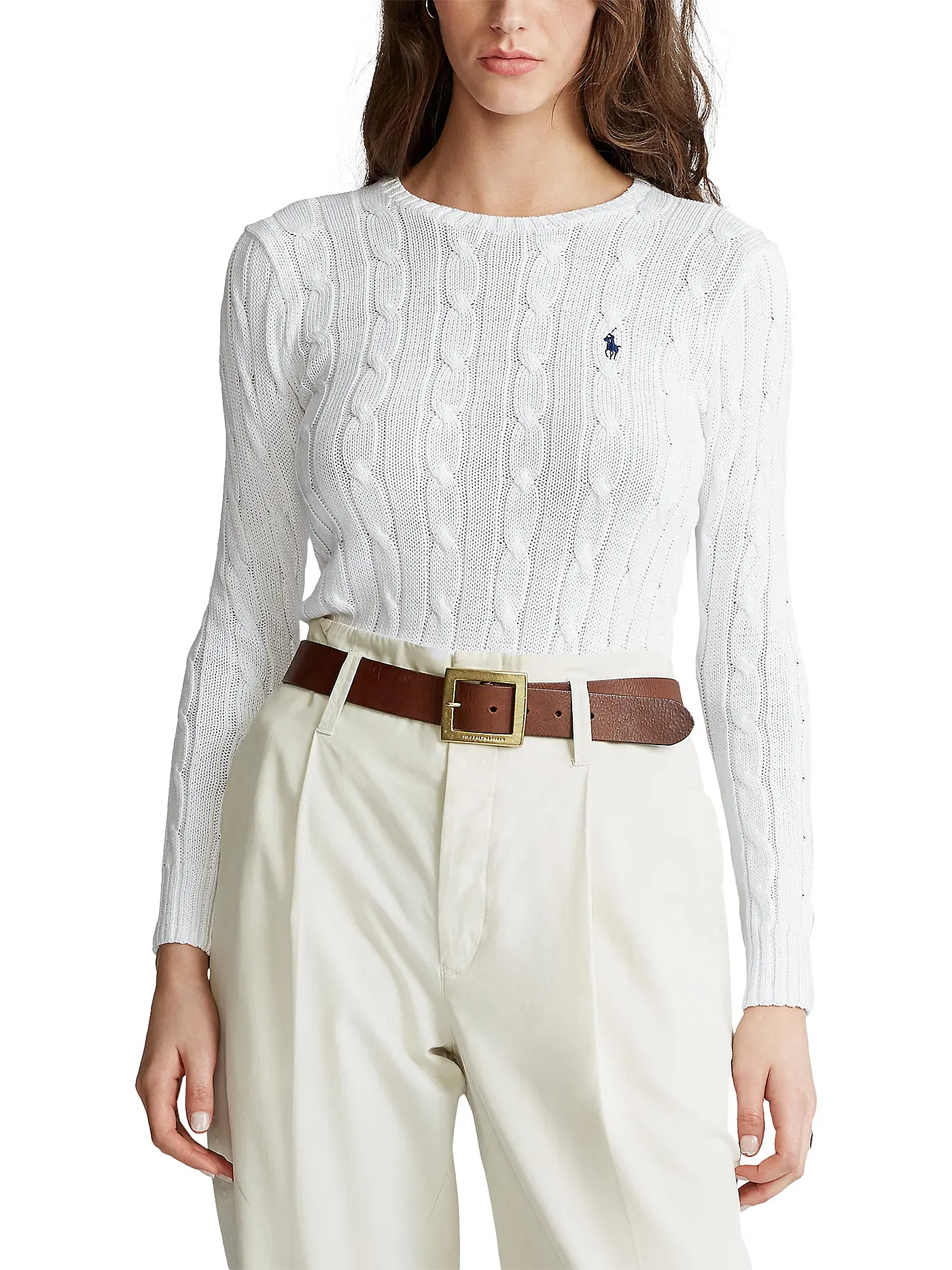POLO RALPH LAUREN | Pullover "Julianna" | weiss