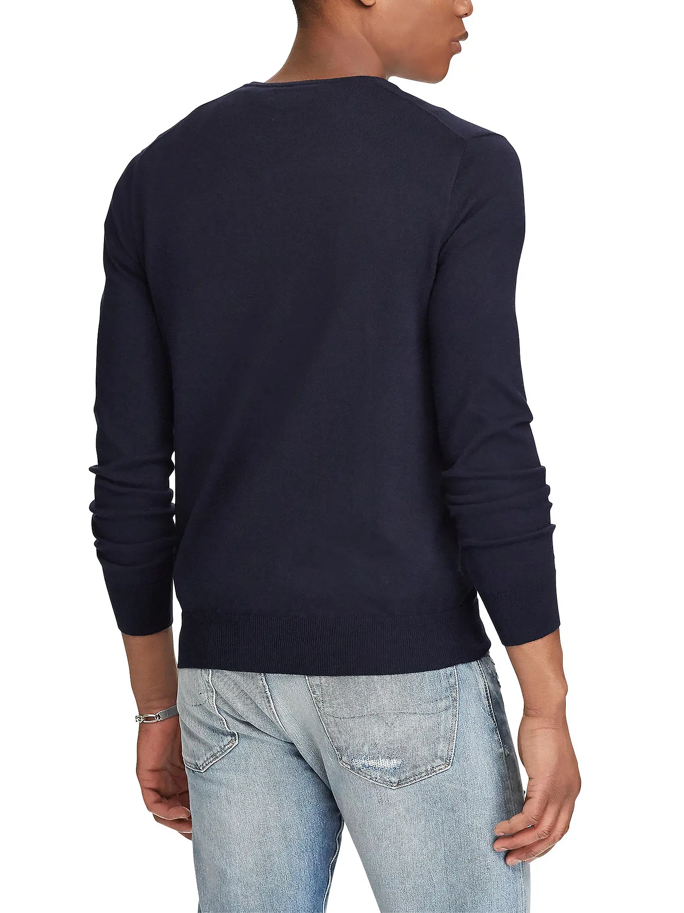 POLO RALPH LAUREN | Pullover Slim Fit  | blau