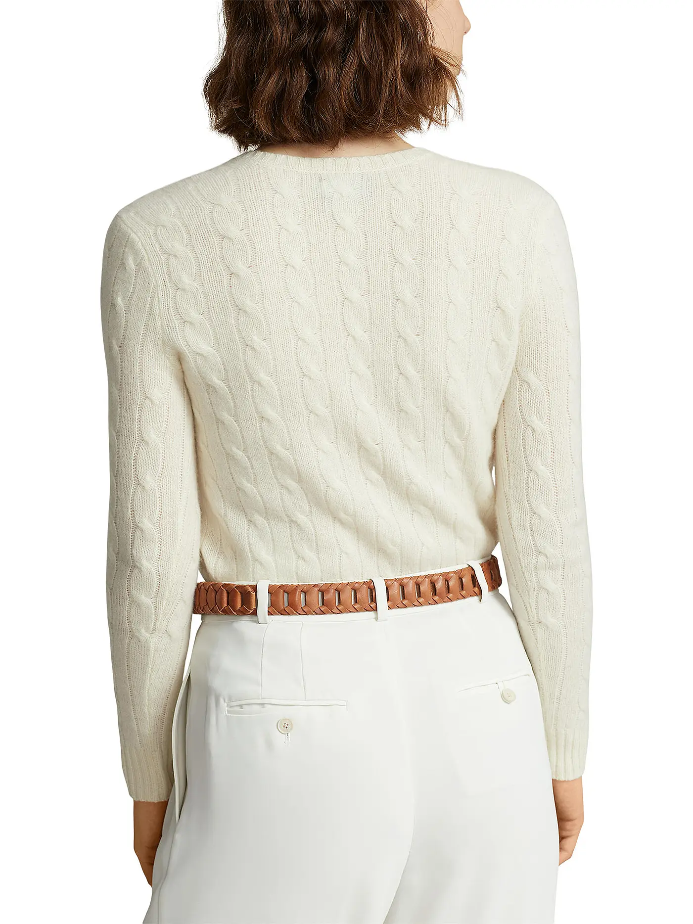 POLO RALPH LAUREN | Pullover Slim Fit KIMBERLY | creme