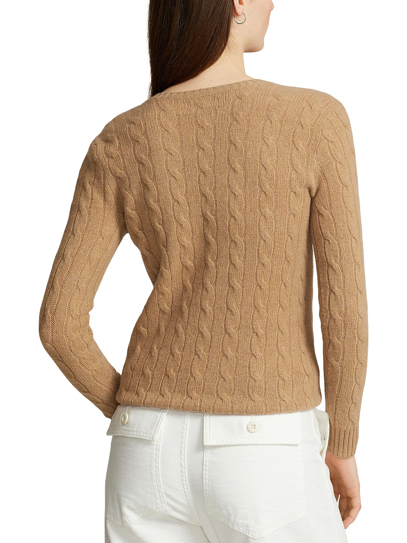 POLO RALPH LAUREN | Pullover Slim Fit KIMBERLY | camel