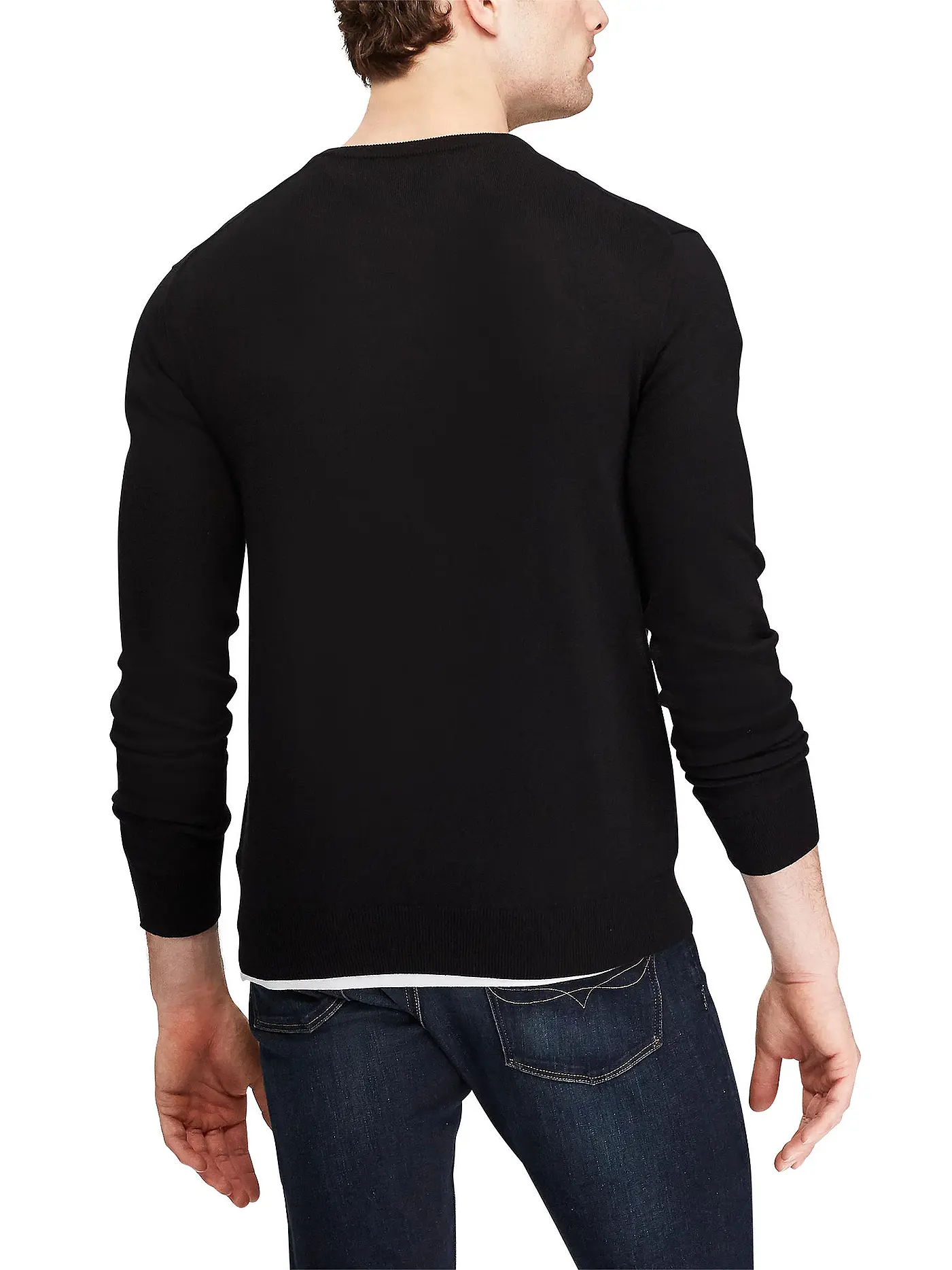 POLO RALPH LAUREN | Pullover Slim Fit | schwarz