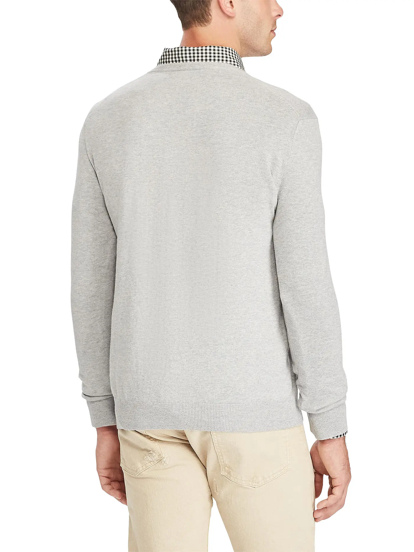 POLO RALPH LAUREN | Pullover Slim Fit | grau