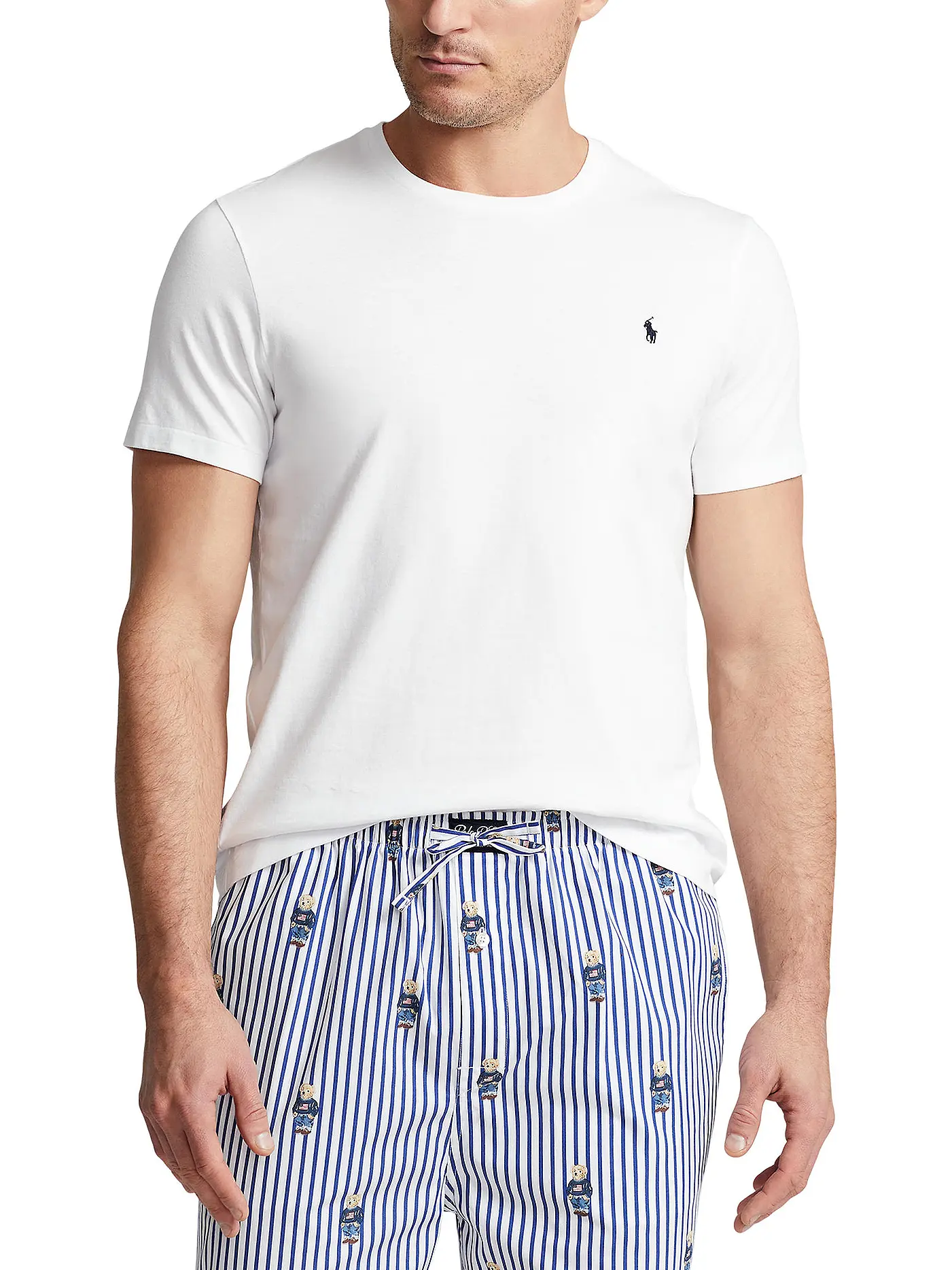 POLO RALPH LAUREN | Pyjama T-Shirt  | weiss