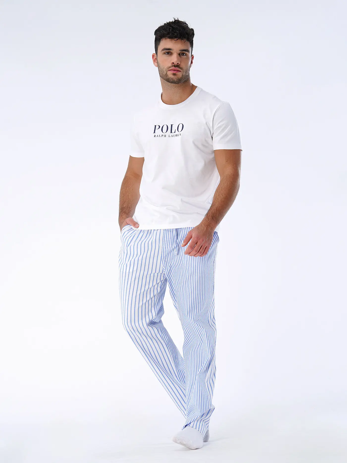 POLO RALPH LAUREN | Pyjama | weiss