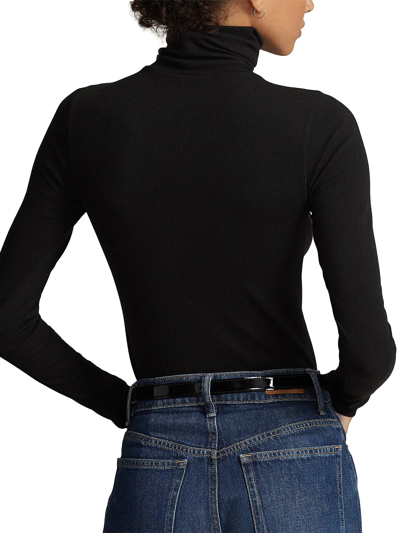 POLO RALPH LAUREN | Rollkragenshirt | schwarz