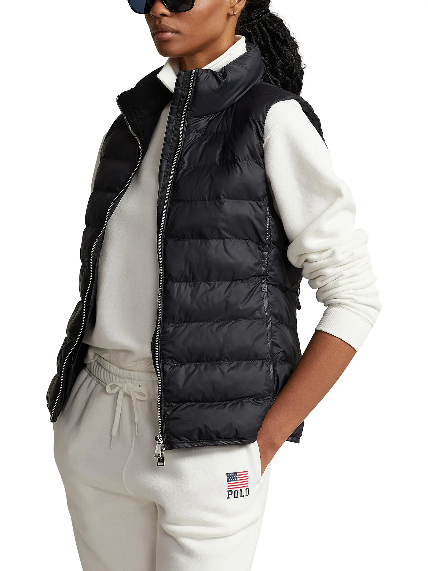 POLO RALPH LAUREN | Steppgilet  | schwarz