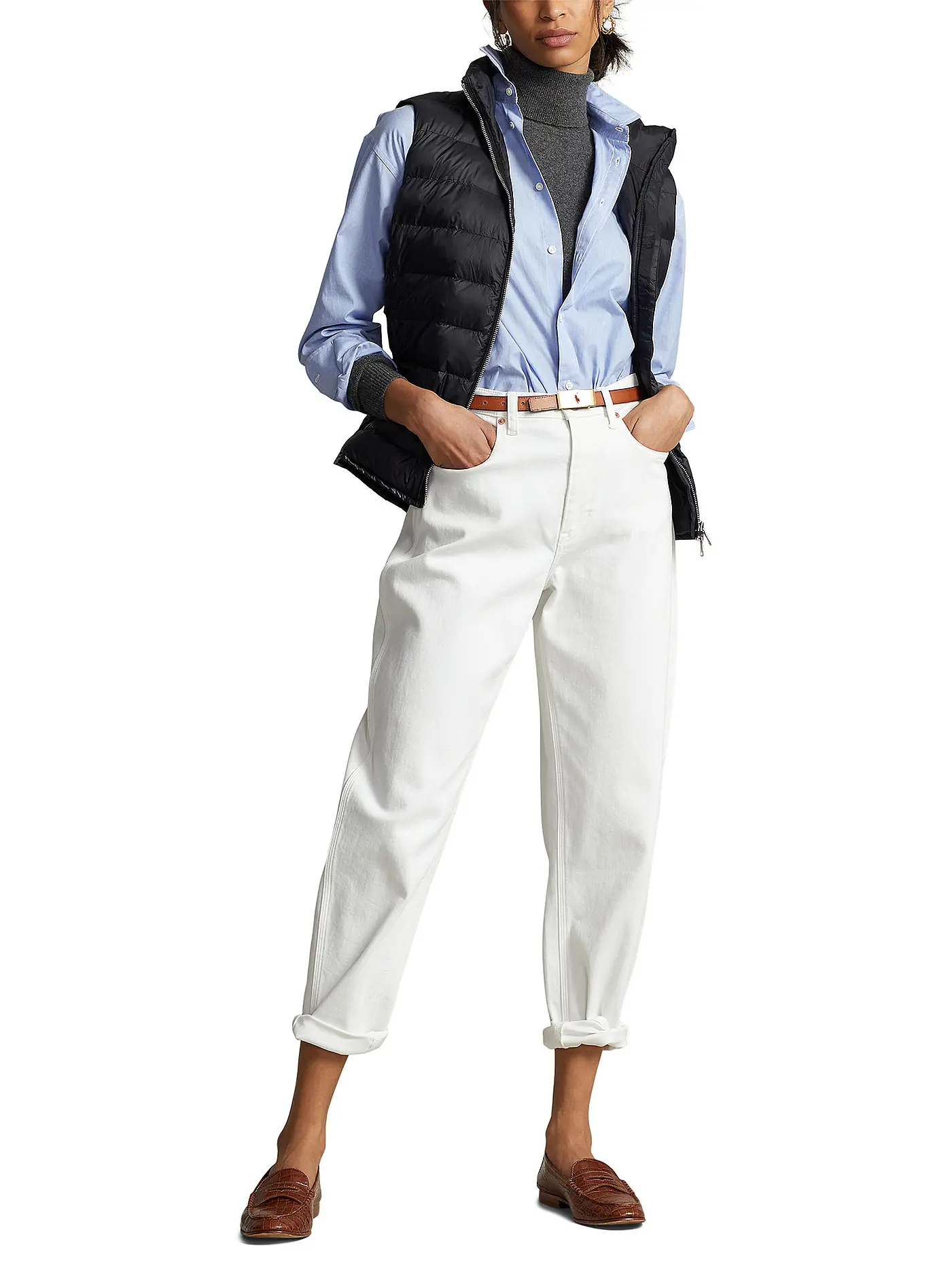 POLO RALPH LAUREN | Steppgilet | schwarz