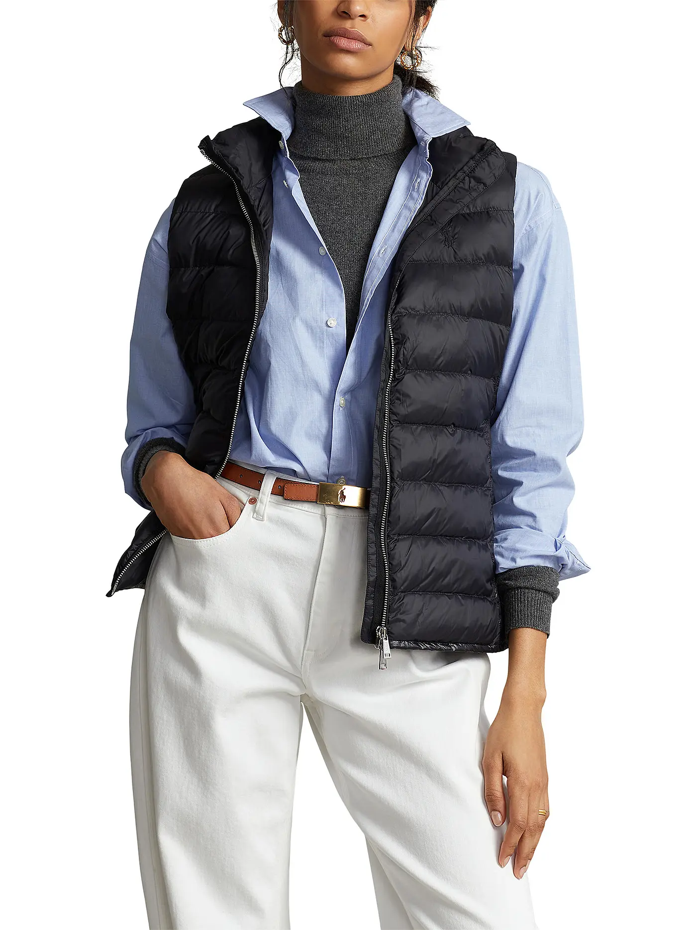 POLO RALPH LAUREN | Steppgilet | schwarz