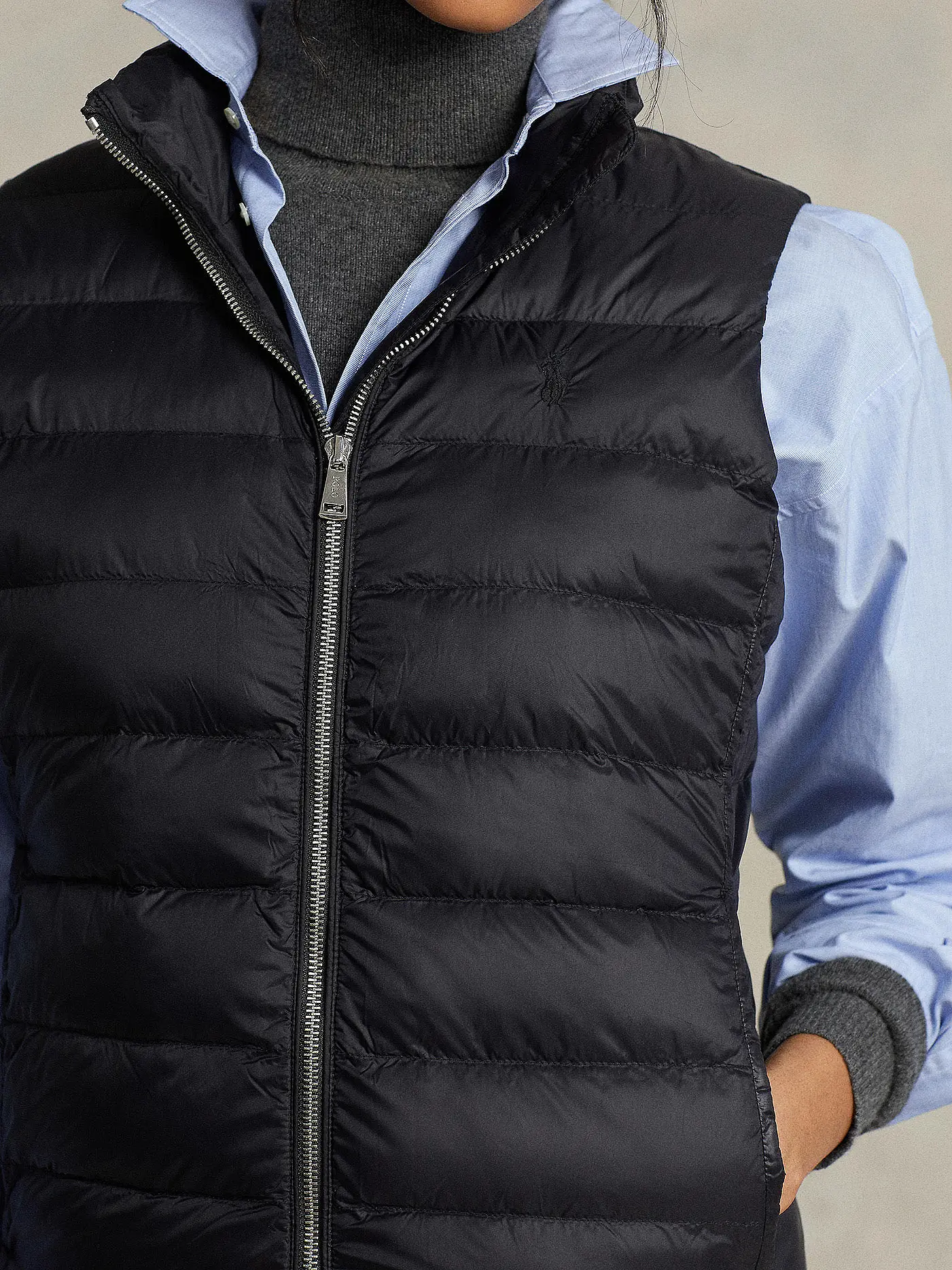 POLO RALPH LAUREN | Steppgilet | schwarz