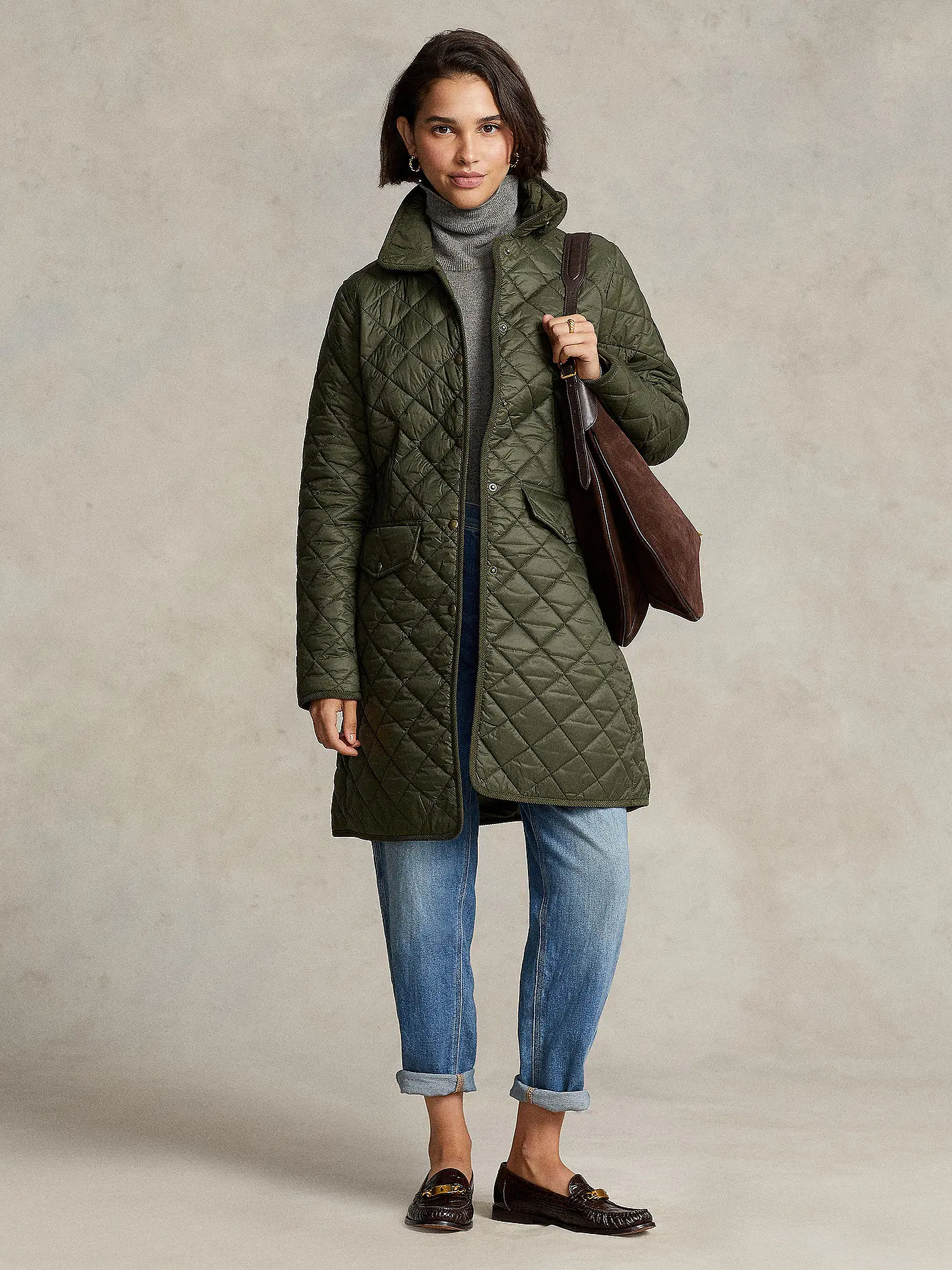 POLO RALPH LAUREN | Steppmantel | olive