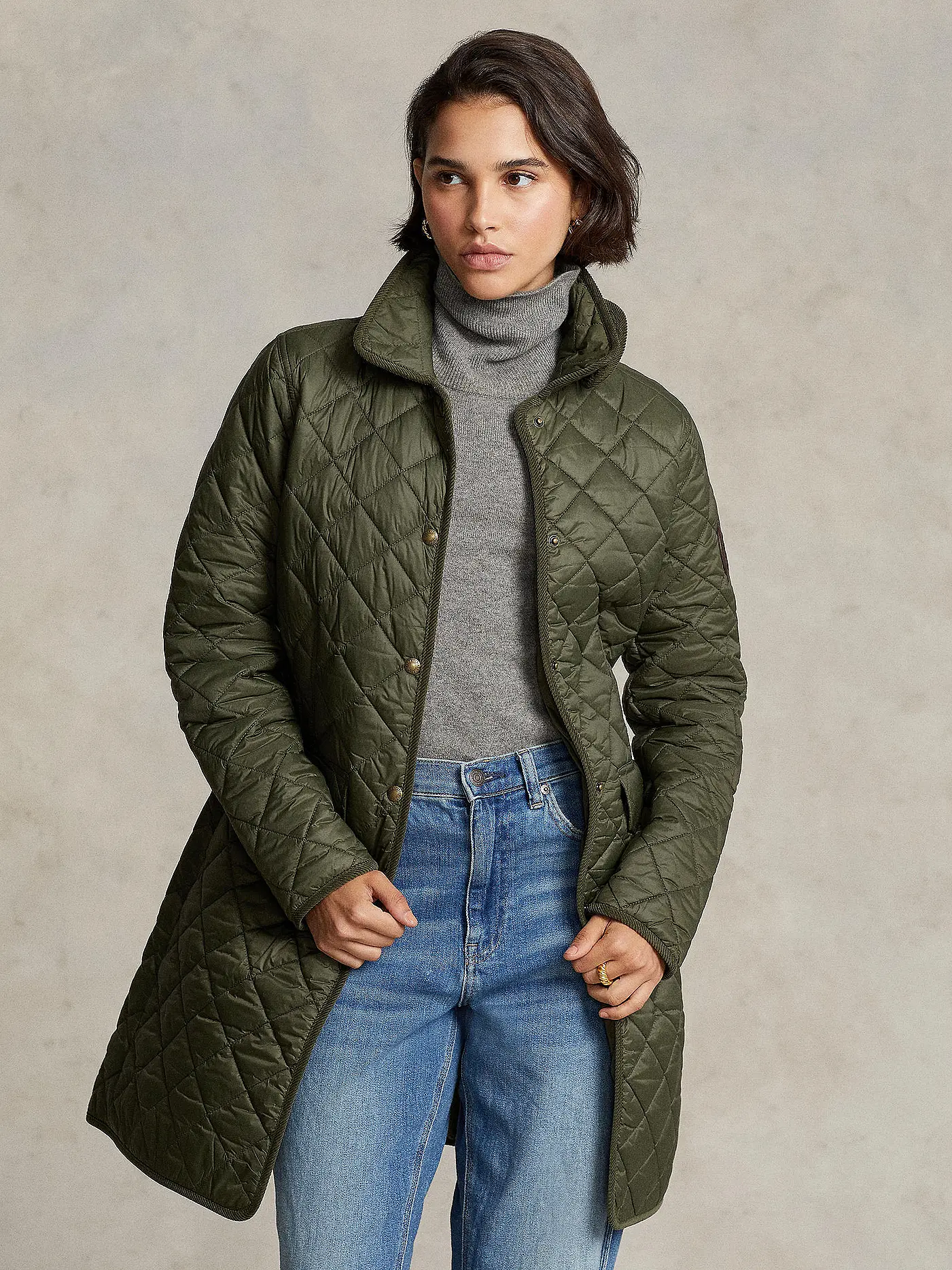 POLO RALPH LAUREN | Steppmantel | olive