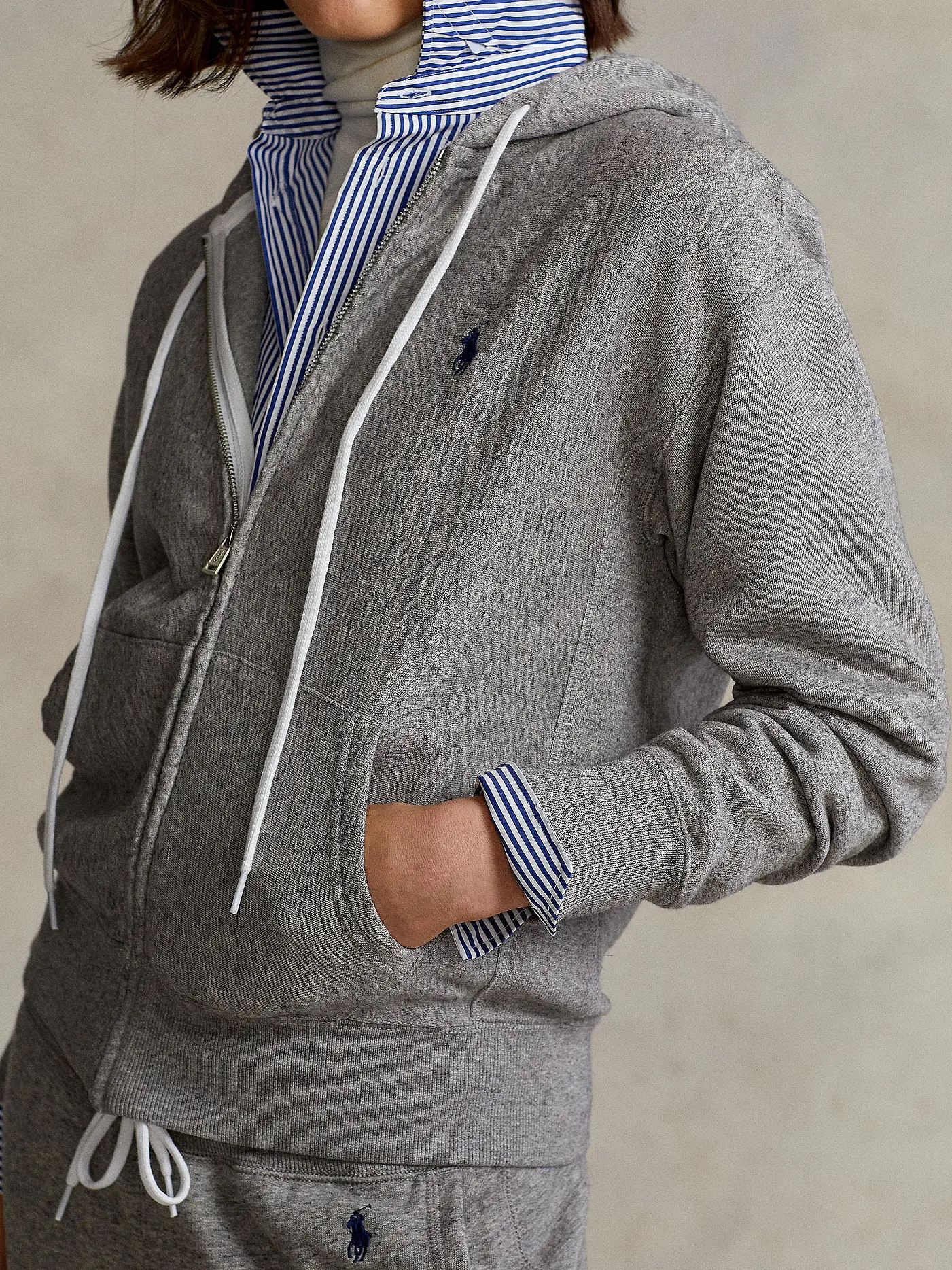 POLO RALPH LAUREN | Sweatjacke | grau