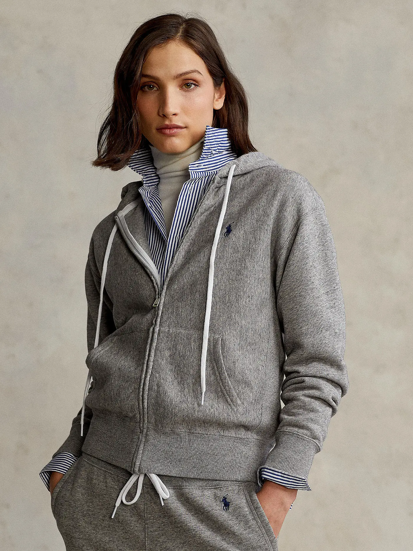 POLO RALPH LAUREN | Sweatjacke | grau