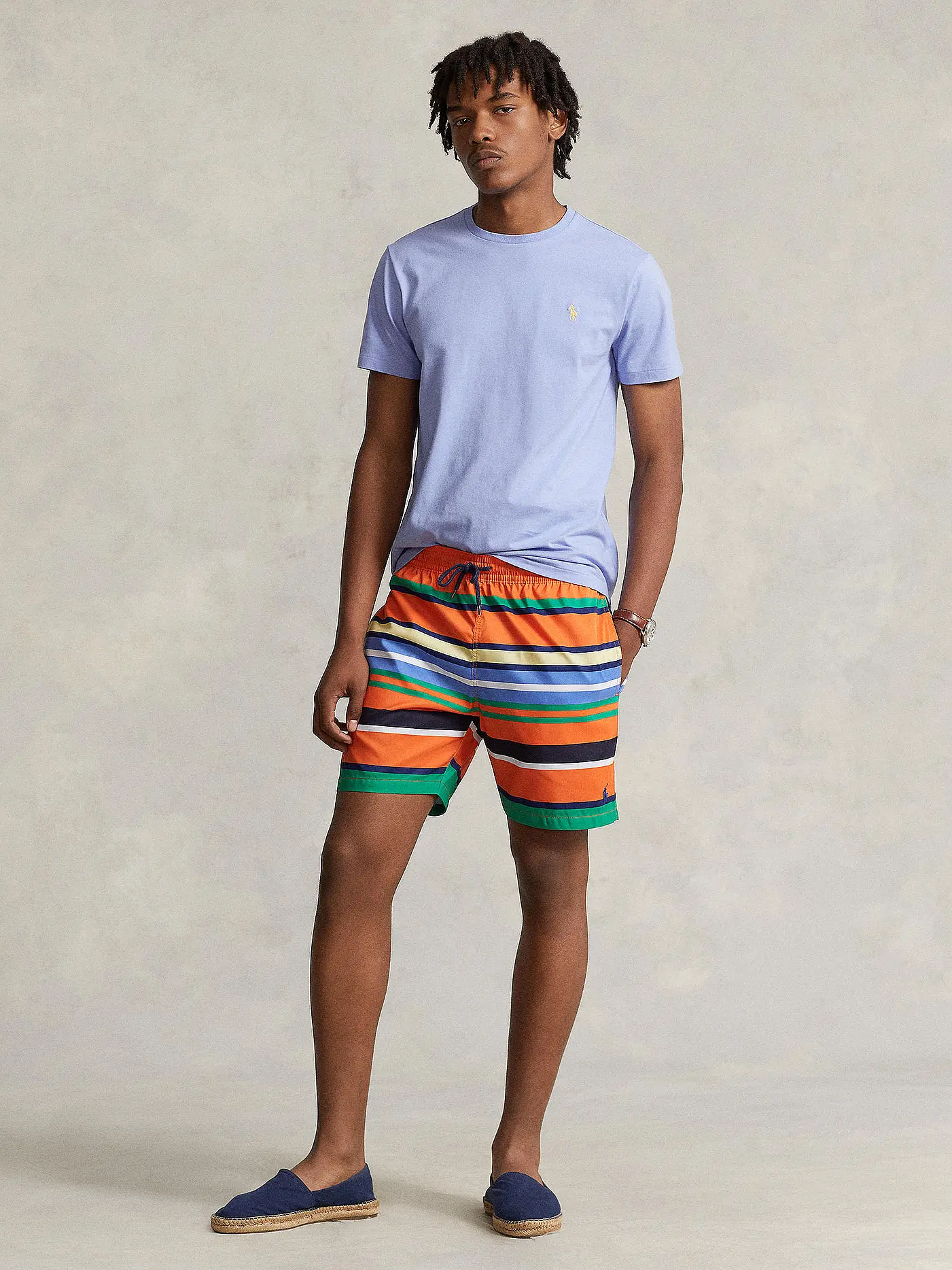 POLO RALPH LAUREN | T-Shirt Custom Slim Fit | blau