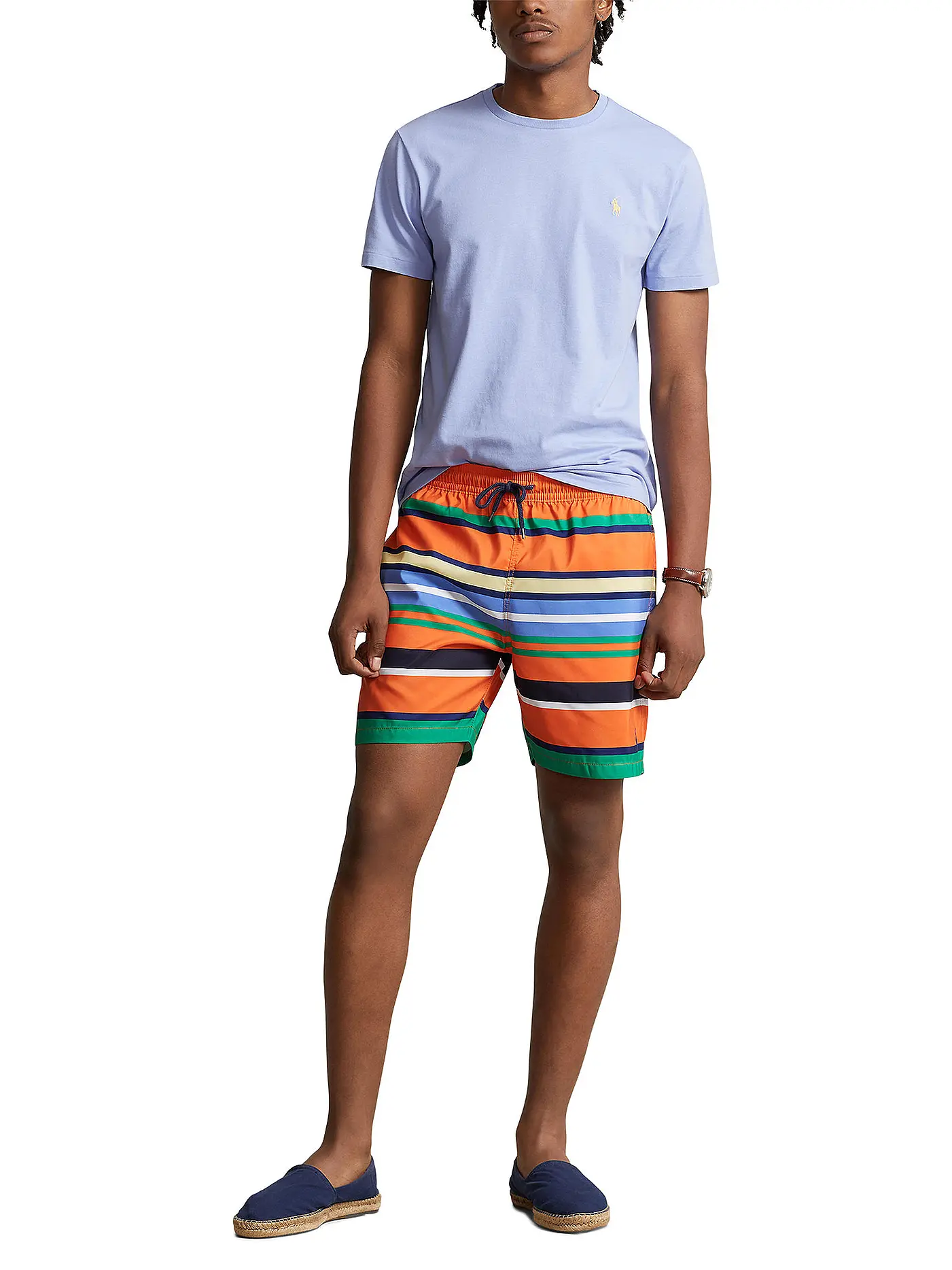 POLO RALPH LAUREN | T-Shirt Custom Slim Fit | blau